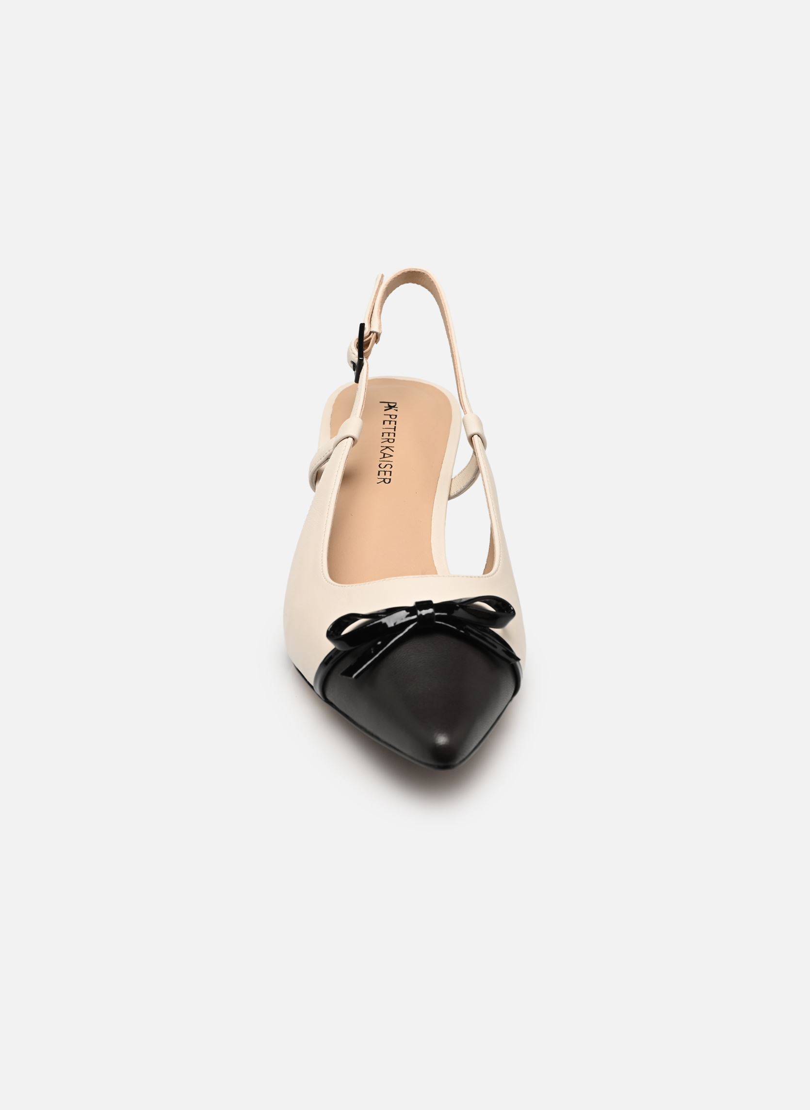 Pumps mit Riemchen 9-79609-46 damen weiß Peter Kaiser Pumps mit Riemchen 9-79609-46 damen weiß OFFWHITE/BROWN