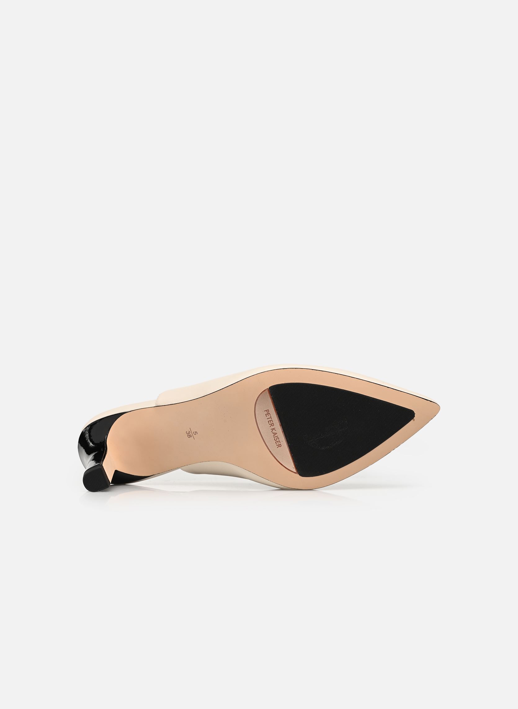 Slingback pumps 9-79640-44 dames wit Peter Kaiser Slingback pumps 9-79640-44 dames wit OFFWHITE/BLACK