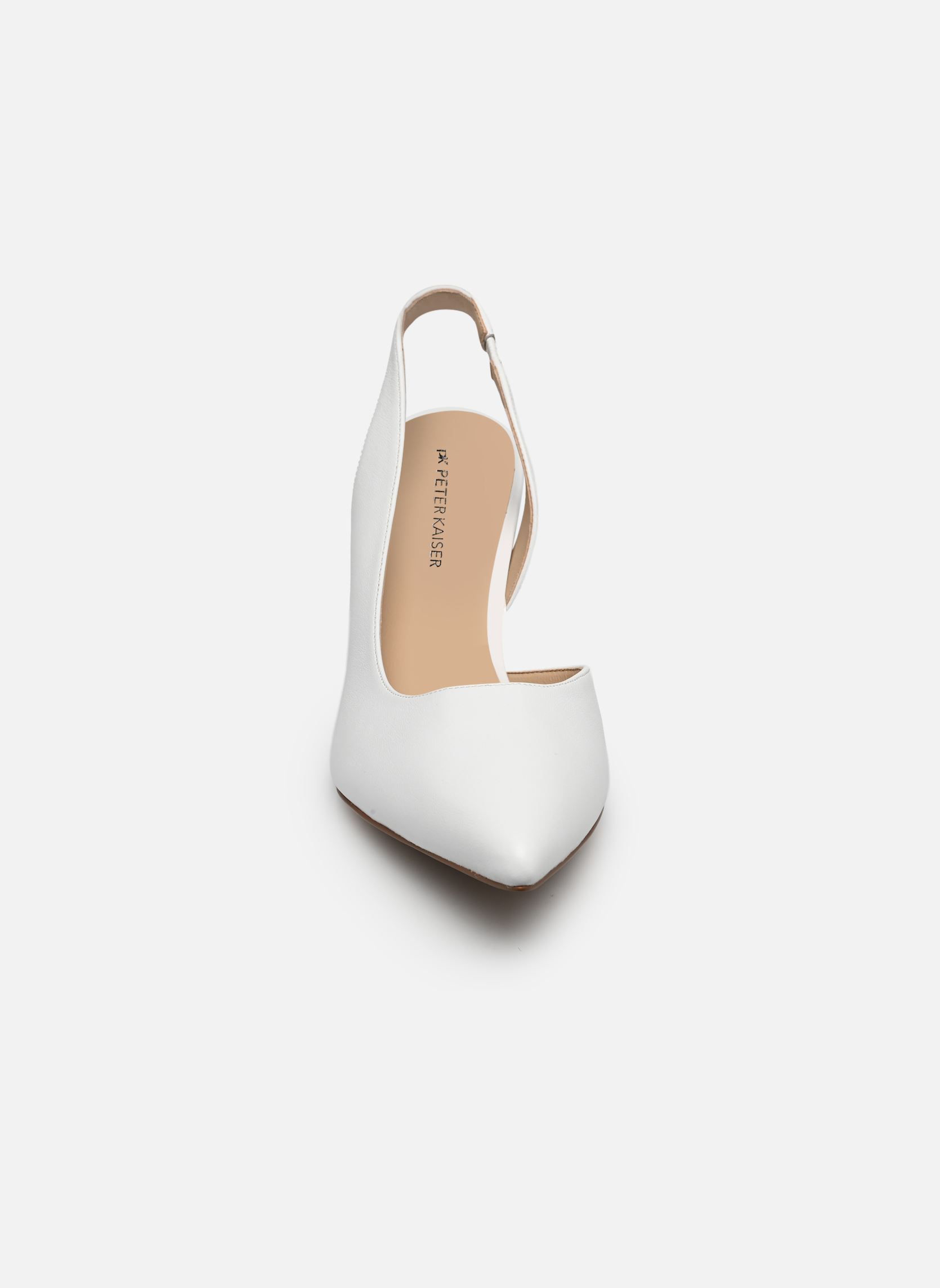 Slingback pumps 9-79642-46 dames wit Peter Kaiser Slingback pumps 9-79642-46 dames wit WHITE NAPPA