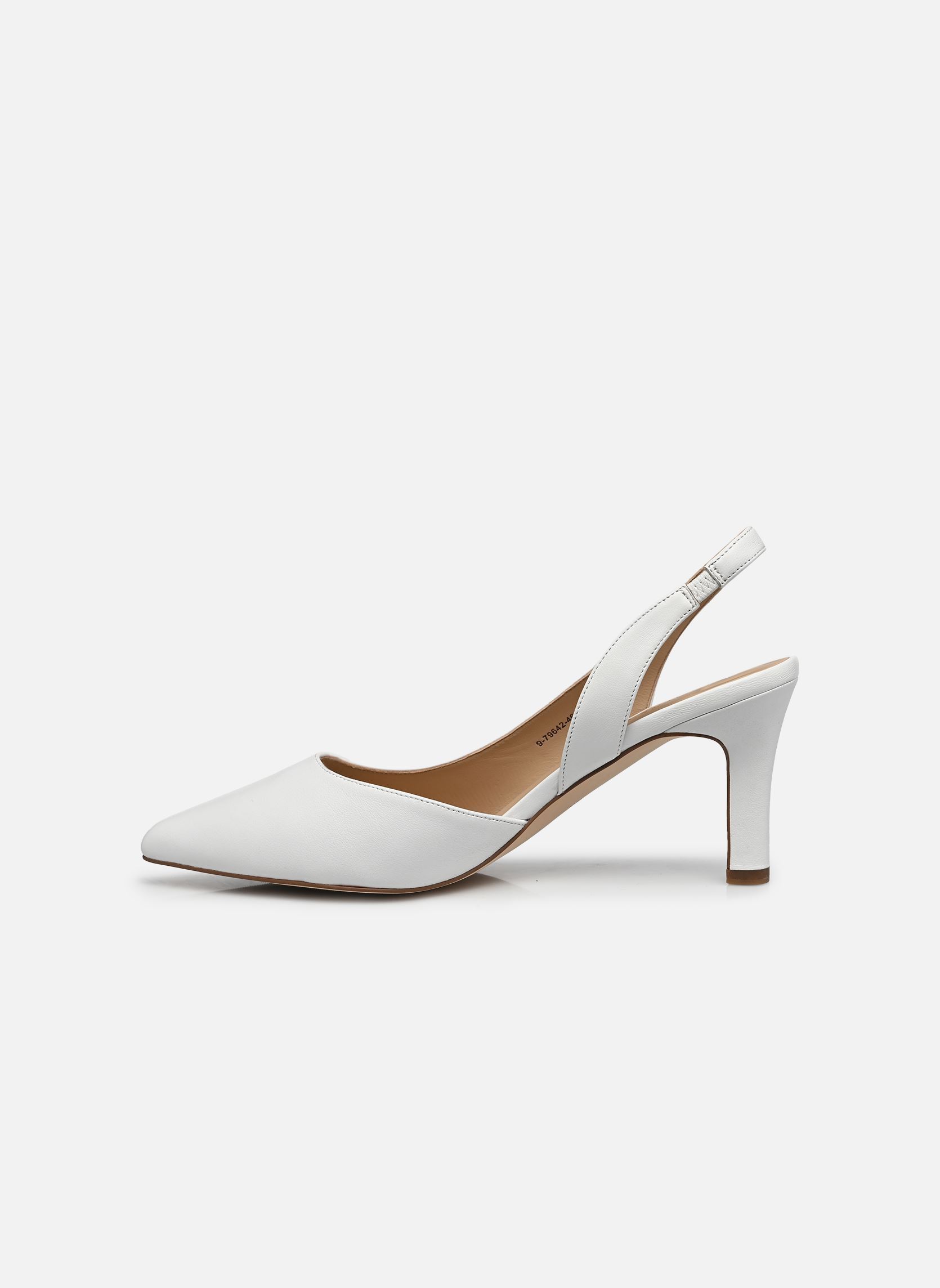 Slingback pumps 9-79642-46 dames wit Peter Kaiser Slingback pumps 9-79642-46 dames wit WHITE NAPPA