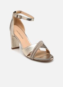 Sandales 9-78344-44 femme or et bronze