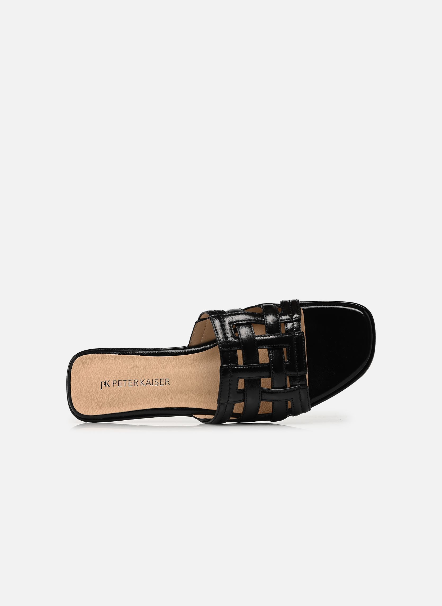 Pantoletten 9-77103-46 damen schwarz Peter Kaiser Pantoletten 9-77103-46 damen schwarz BLACK NAPPA