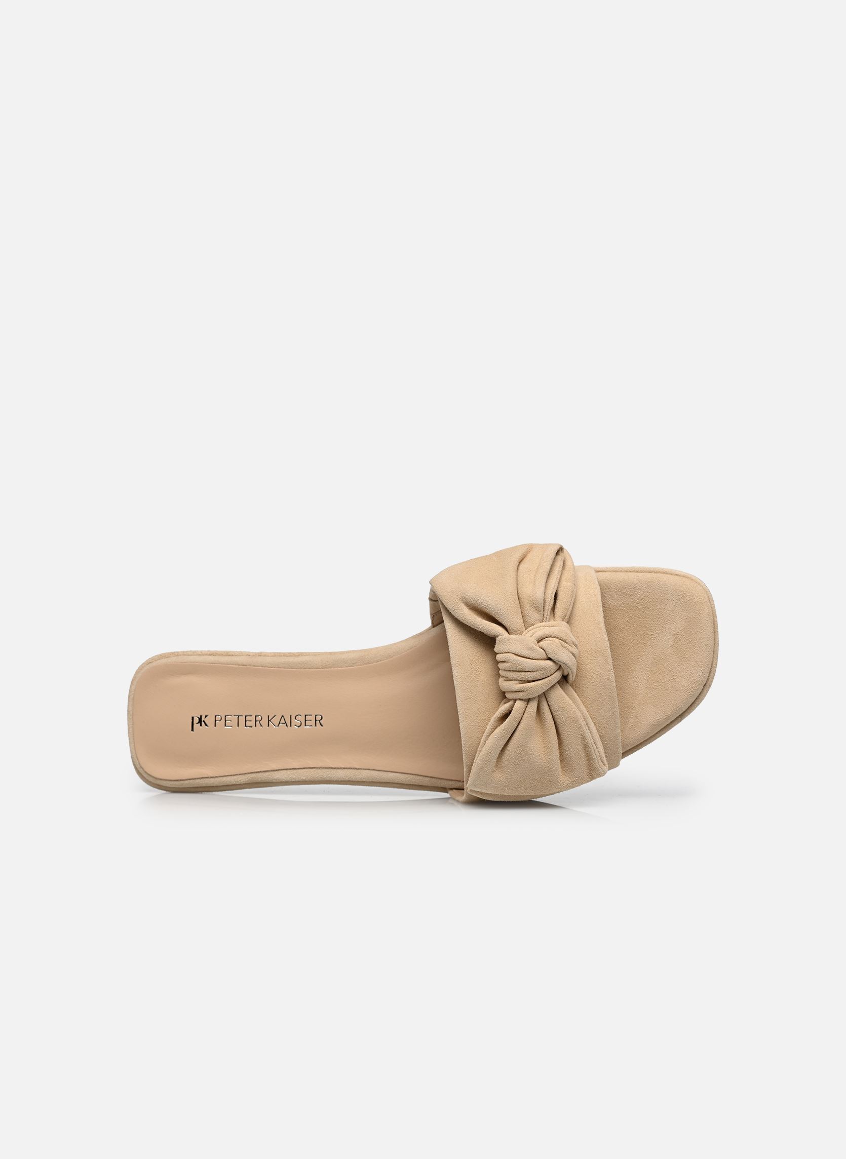 Pantoletten 9-77104-46 damen beige Peter Kaiser Pantoletten 9-77104-46 damen beige SAND SUEDE