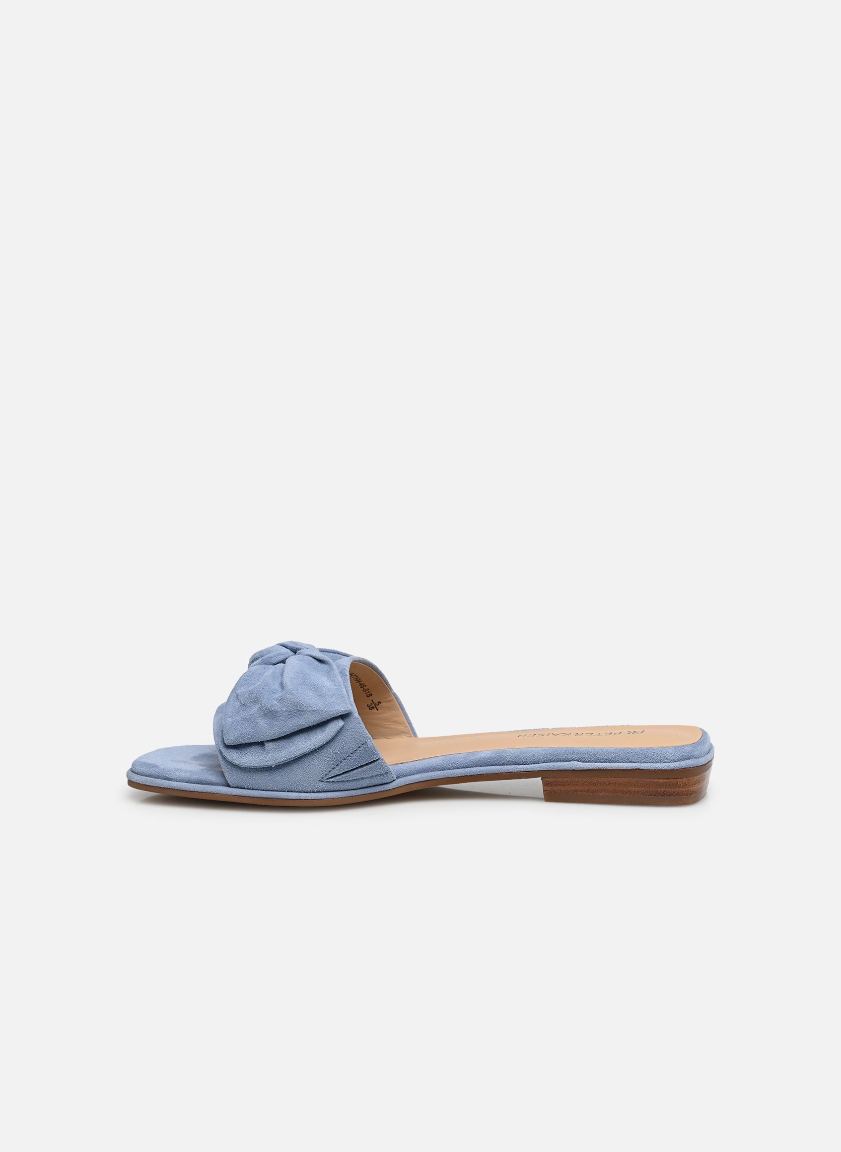 Mules 9-77104-46 femme bleu Peter Kaiser Mules 9-77104-46 femme bleu BLUE SUEDE