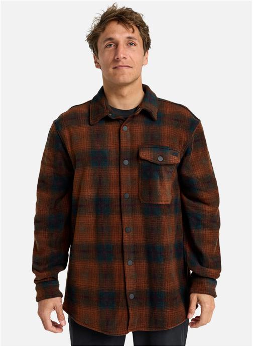 Billabong Vestes polaires Furnace Flannel homme marron