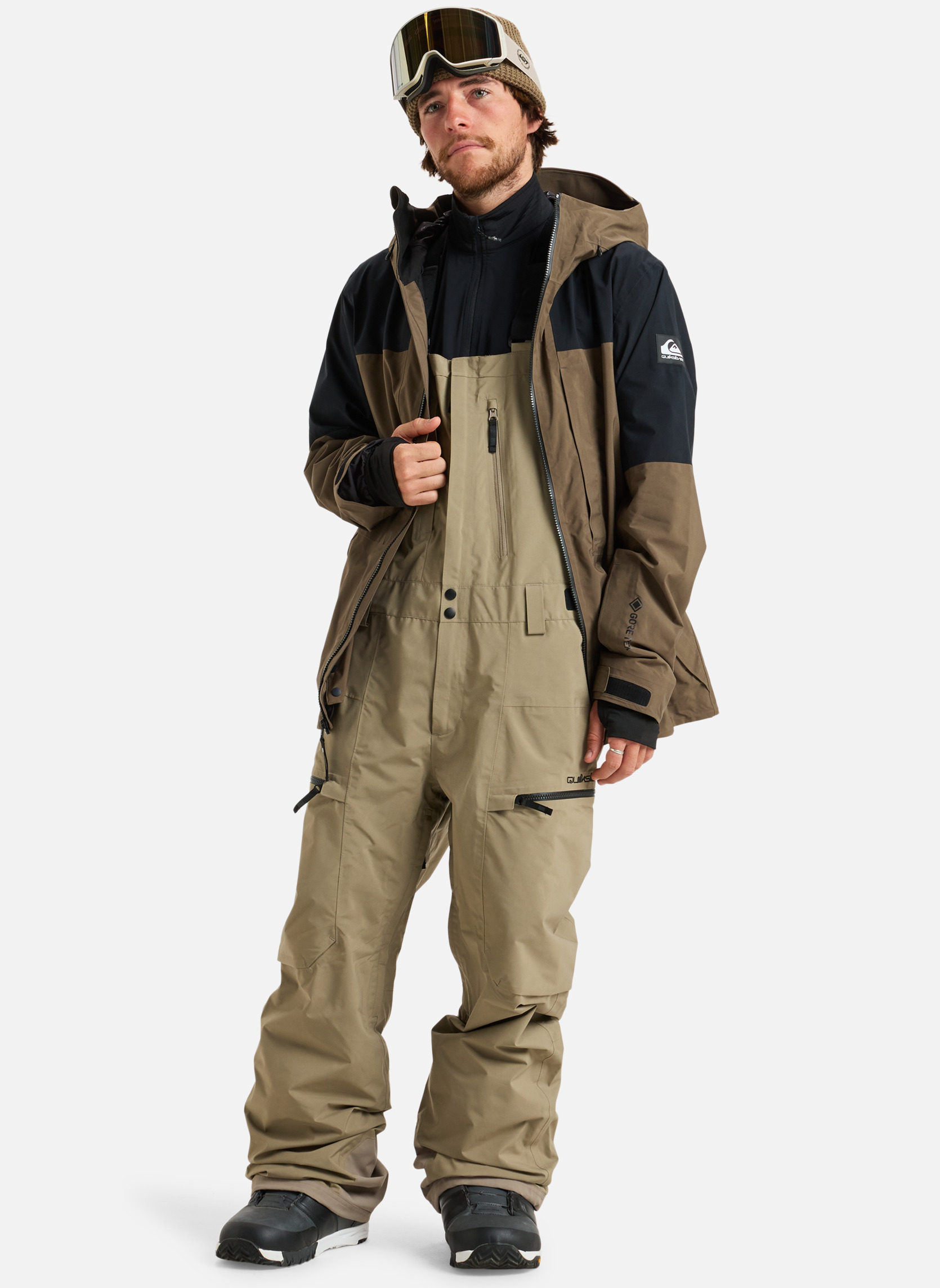 Pantalons droits Altostratus Stretch GORE-TEX® homme marron Quiksilver Pantalons droits Altostratus Stretch GORE-TEX® homme marron Taupe