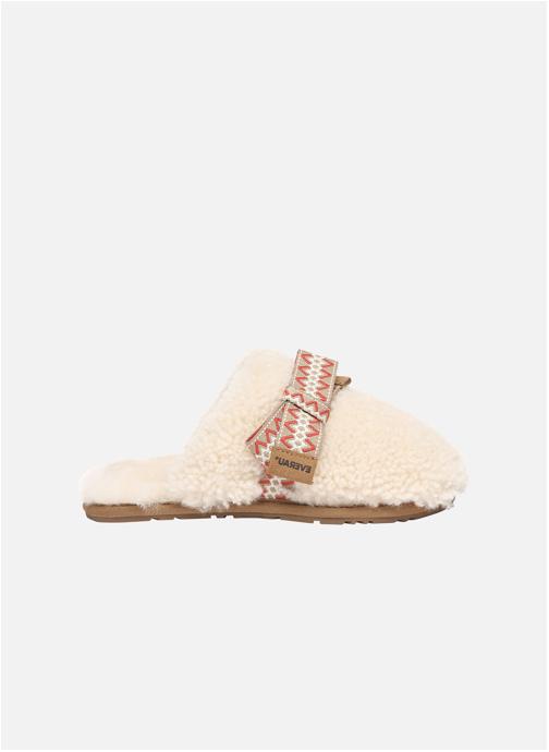 EverAu Australia Chaussons Chaussons femme en peau de mouton avec nœud - Moorhen femme beige