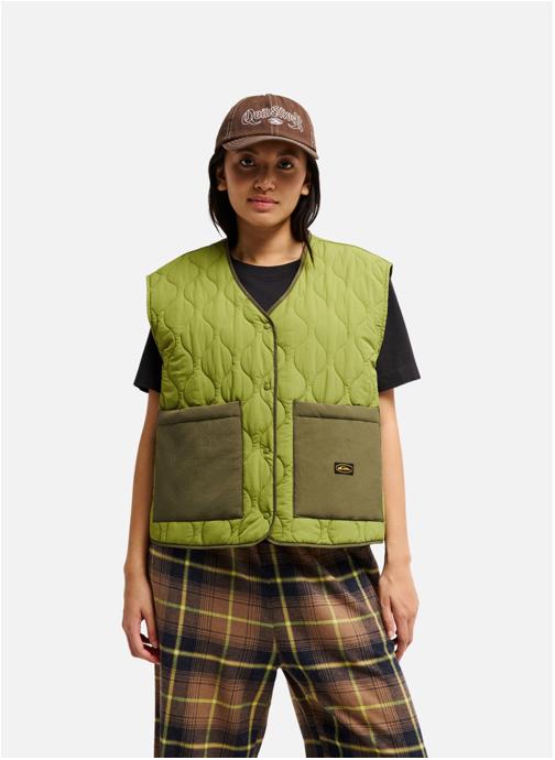 Quiksilver Doudounes sans manches Kalong femme vert