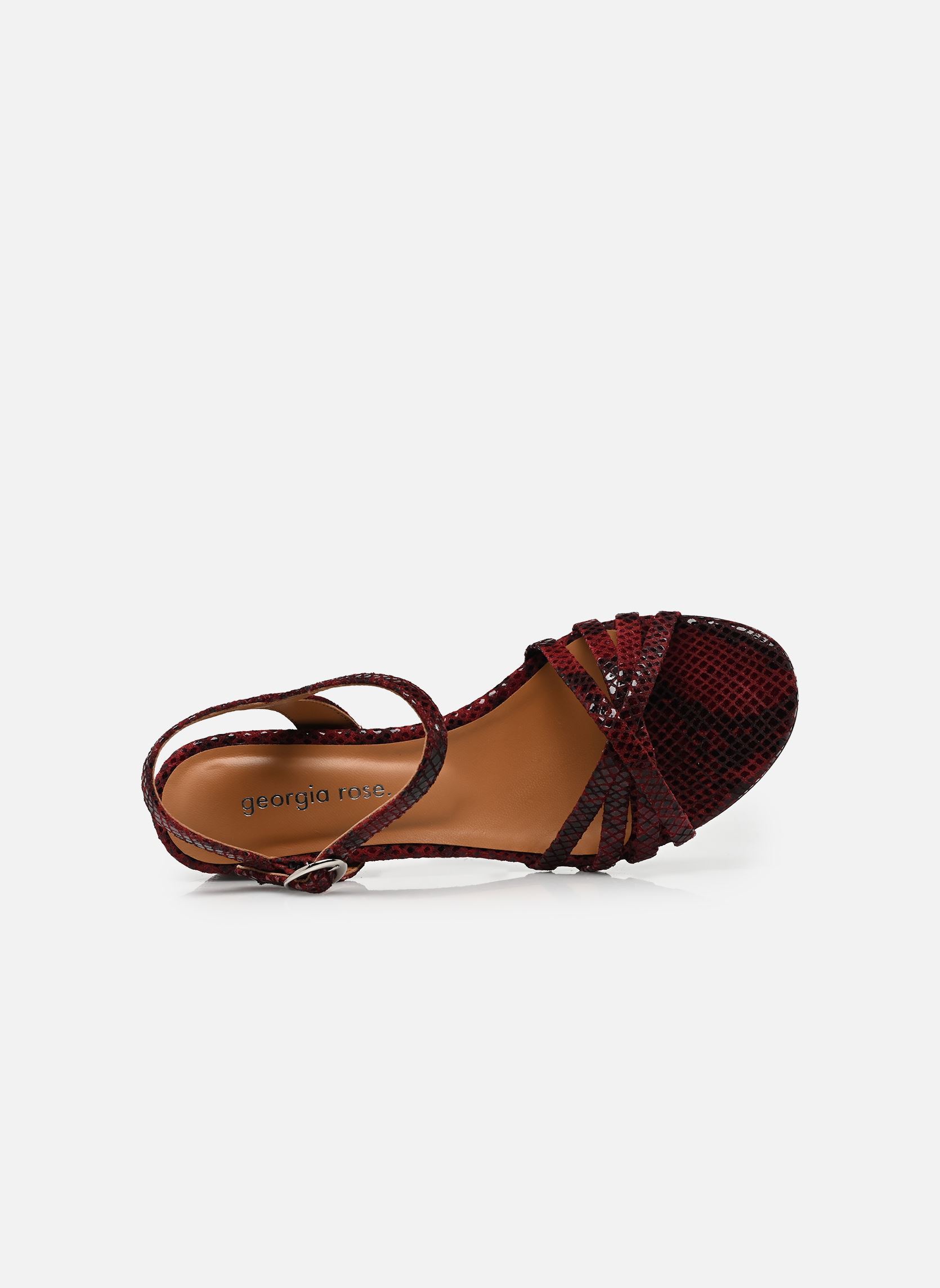 Sandalen Elodie dames bordeaux Georgia Rose Sandalen Elodie dames bordeaux Bordeaux