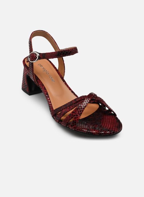 Georgia Rose Sandales Elodie femme bordeaux
