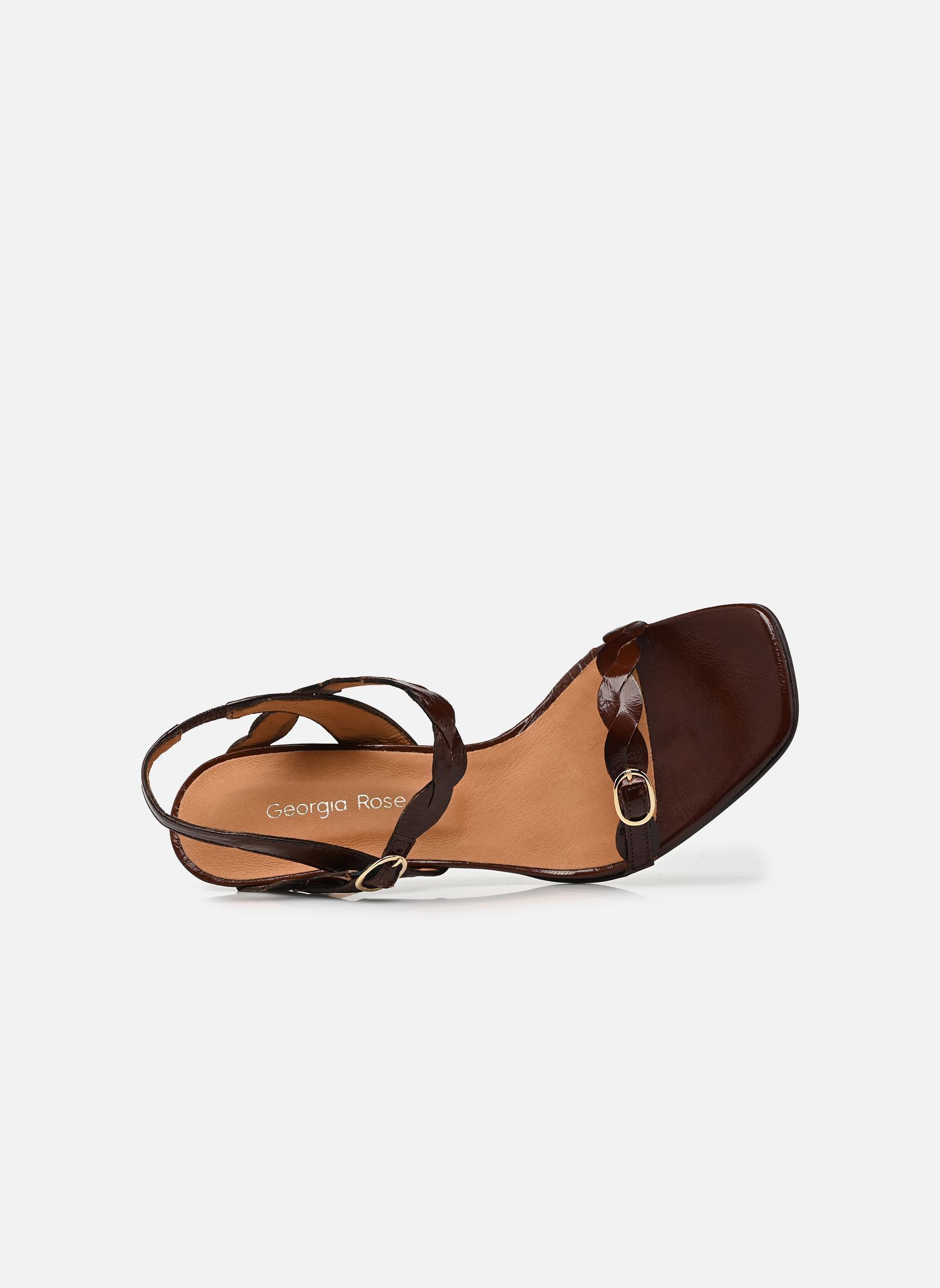 Sandales Esmeralda femme marron Georgia Rose Sandales Esmeralda femme marron marron