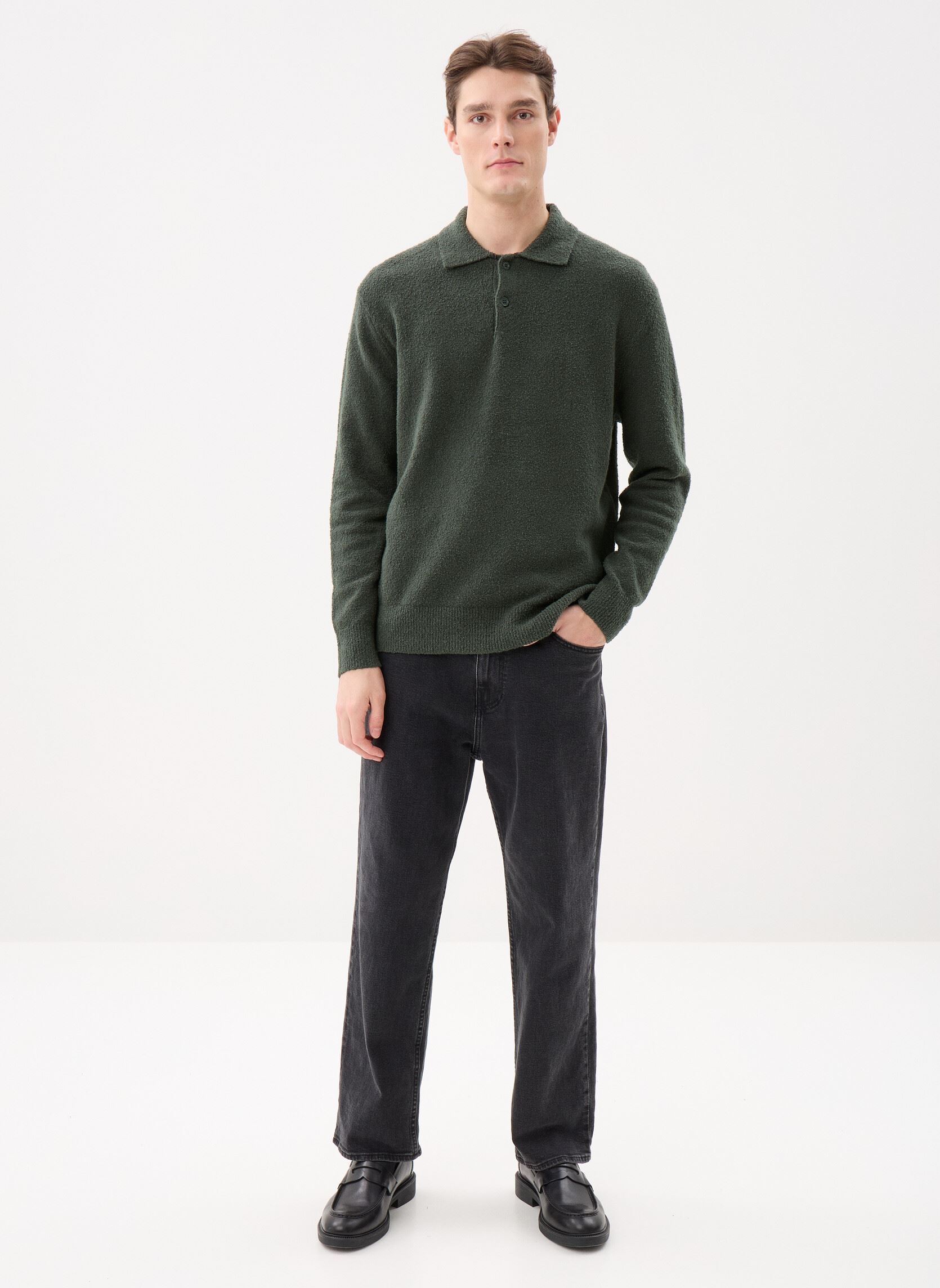 Polos manches courtes Sanino Polo 15179 homme vert Samsoe Samsoe Polos manches courtes Sanino Polo 15179 homme vert Dark Evergreen