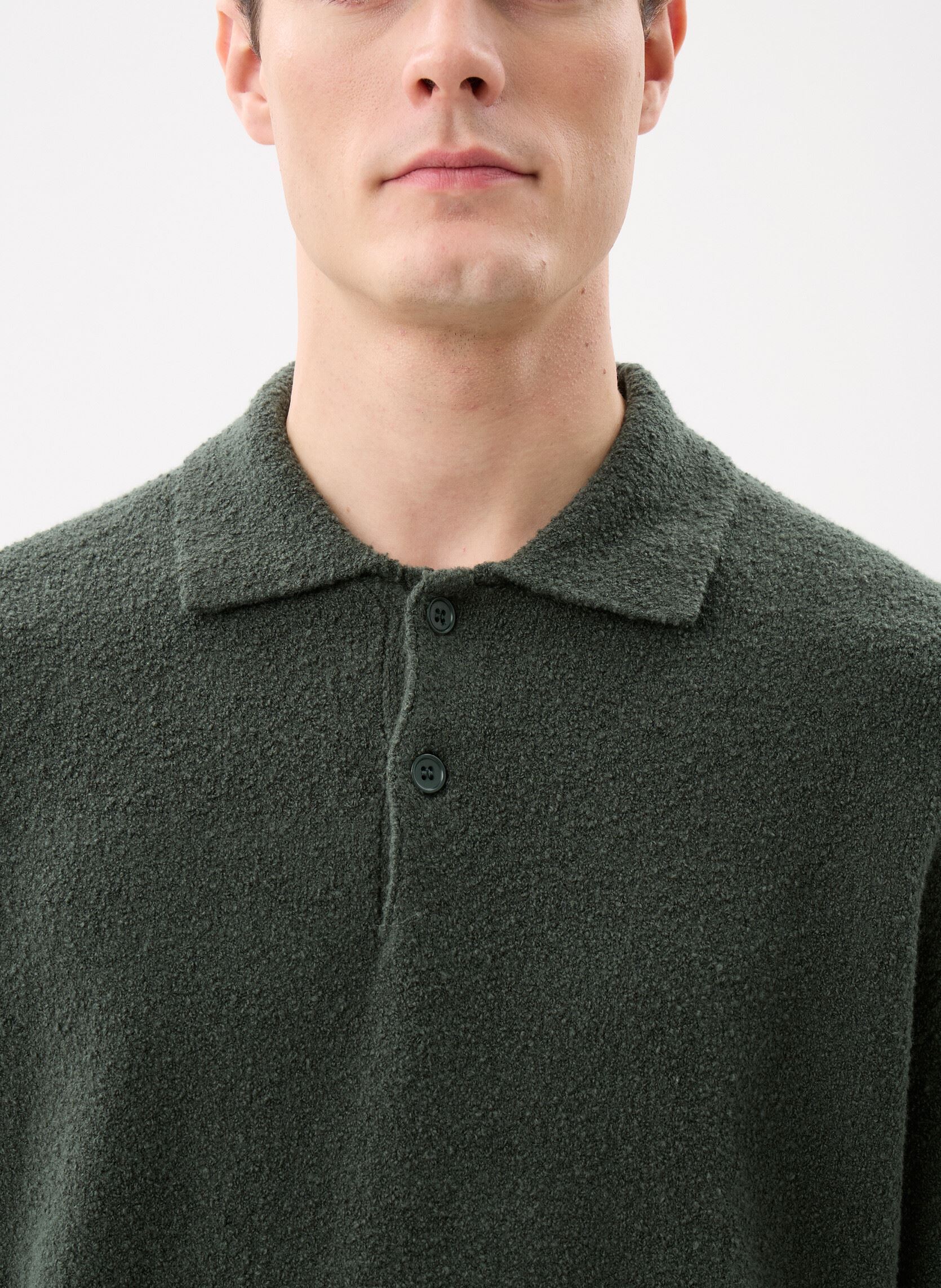 Polos manches courtes Sanino Polo 15179 homme vert Samsoe Samsoe Polos manches courtes Sanino Polo 15179 homme vert Dark Evergreen