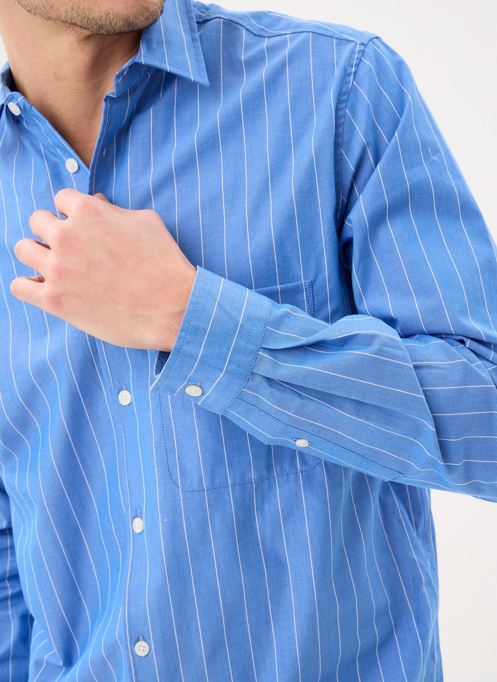 Hemden Saryan J shirt 13072 herren blau Samsoe Samsoe Hemden Saryan J shirt 13072 herren blau Bright Cobalt St.