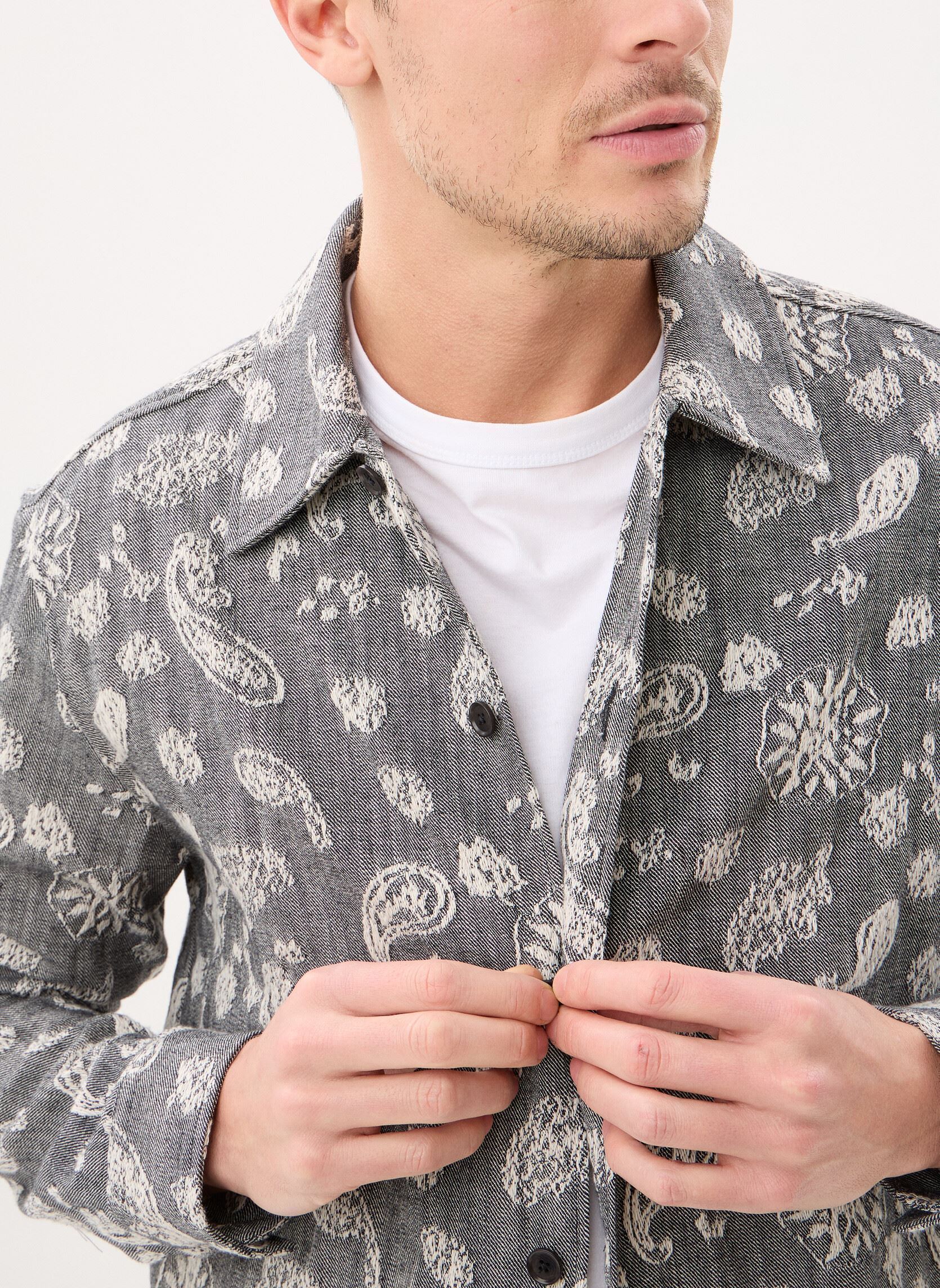 Camicie Sacastor X overshirt 15850 uomo grigio Samsoe Samsoe Camicie Sacastor X overshirt 15850 uomo grigio Dark Paisley
