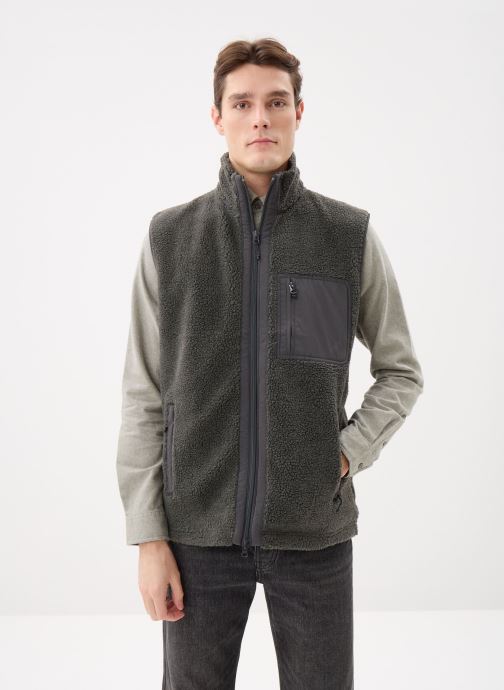 Samsoe Samsoe Vesten Sanolan zip vest 11705 heren grijs