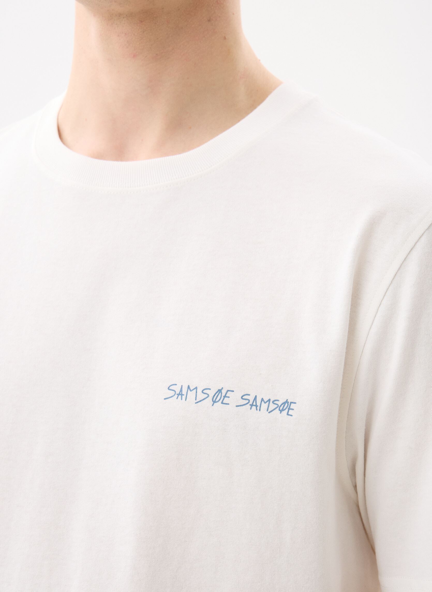 Tee-shirts manches courtes Safeast t-shirt 15489 homme blanc Samsoe Samsoe Tee-shirts manches courtes Safeast t-shirt 15489 homme blanc Oatmeal feast