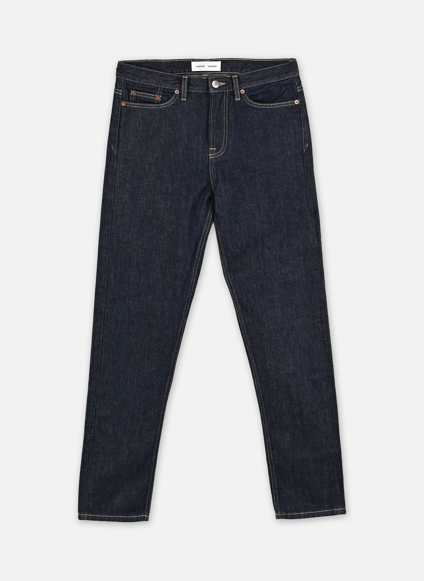 Rechte jeans / Straight Leg Jeans Sacosmo jeans 15059 heren blauw Samsoe Samsoe Rechte jeans / Straight Leg Jeans Sacosmo jeans 15059 heren blauw DARK LAKE