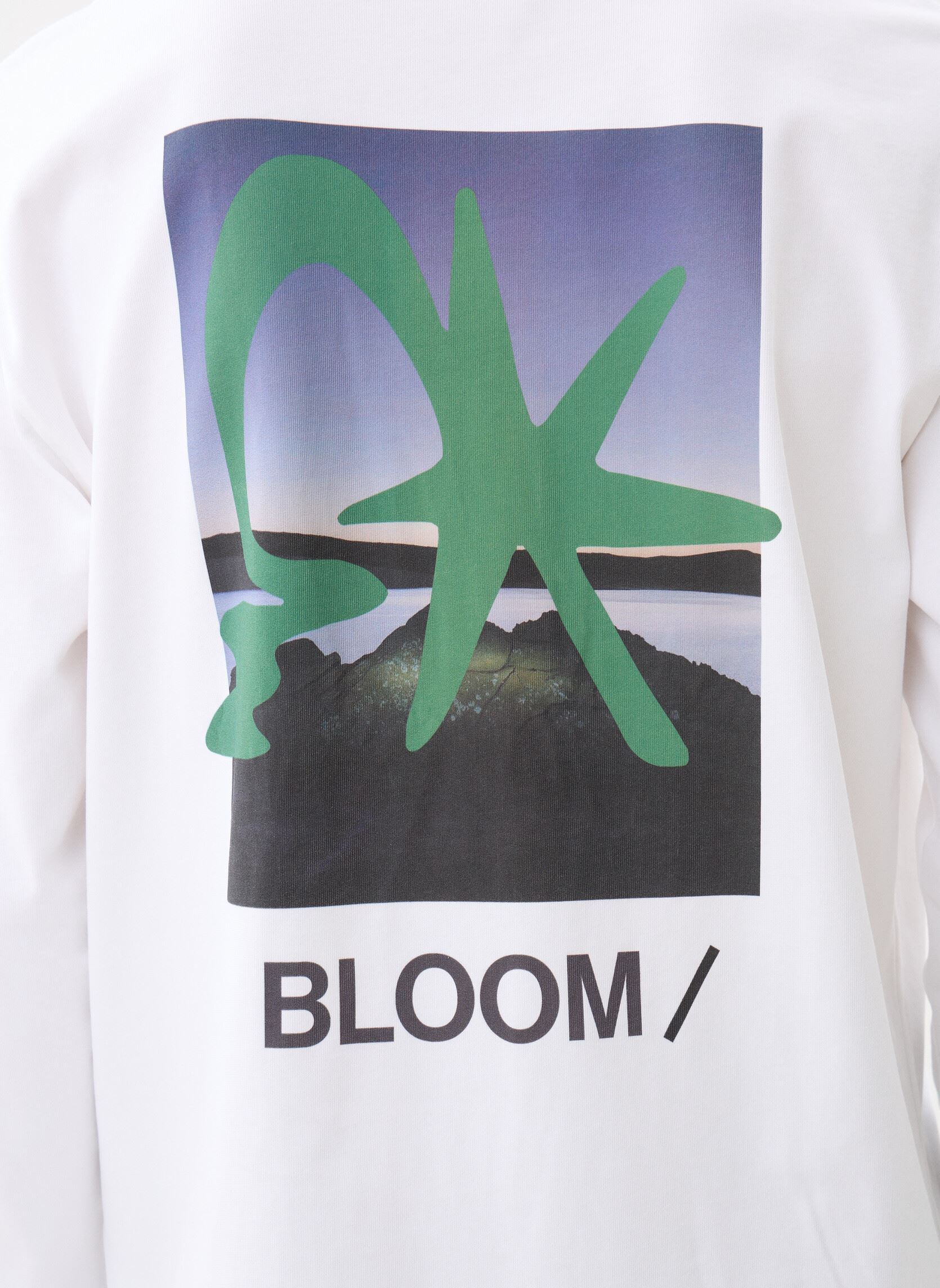 Tee-shirts manches longues Saragnar t-shirt LS 11725 homme blanc Samsoe Samsoe Tee-shirts manches longues Saragnar t-shirt LS 11725 homme blanc WHITE SUNSET