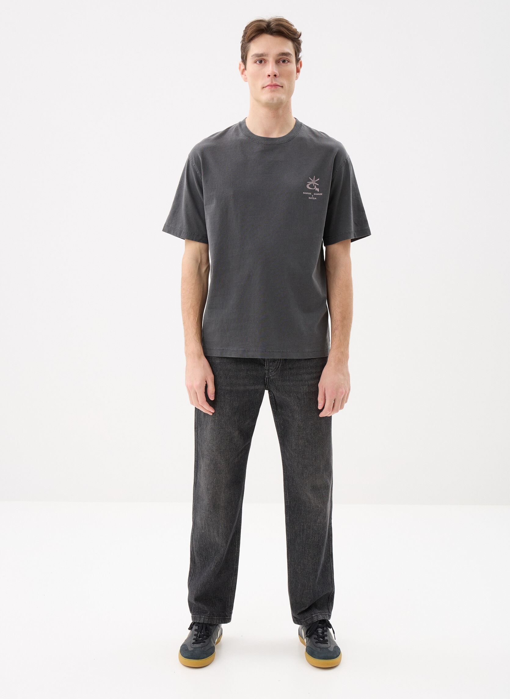 Tee-shirts manches courtes Saragnar t-shirt 15489 homme noir Samsoe Samsoe Tee-shirts manches courtes Saragnar t-shirt 15489 homme noir Black sunset
