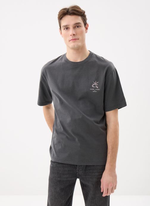 Samsoe Samsoe T-shirts met korte mouwen Saragnar t-shirt 15489 heren zwart