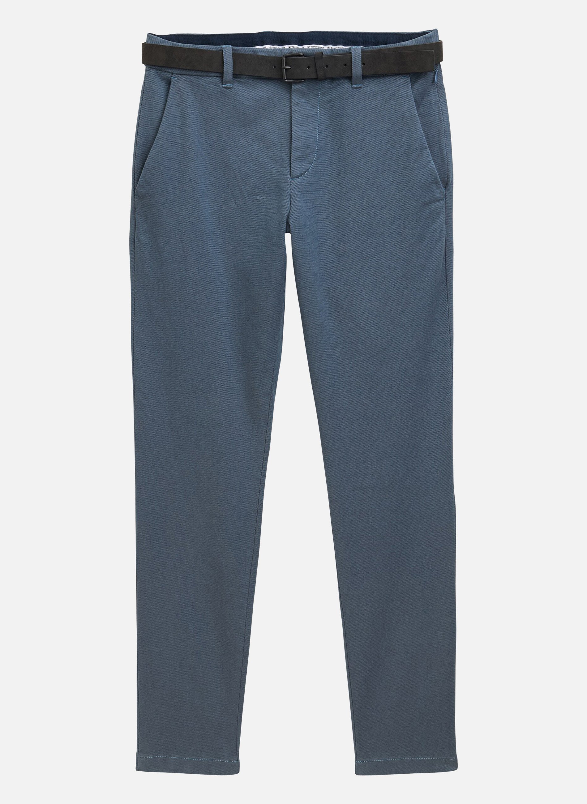 Pantalon chino, sergé, coupe étroite FRENCH CONNECTION - Bleu foncé