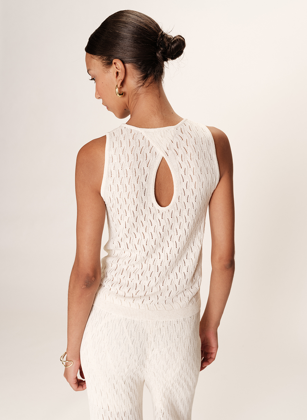 GRACE & MILA Chemise Demy couleur écru