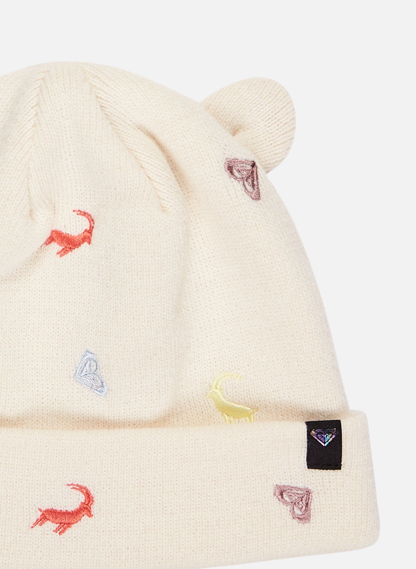 Bonnets Mini Snowmoon fille blanc Roxy Bonnets Mini Snowmoon fille blanc Blanc