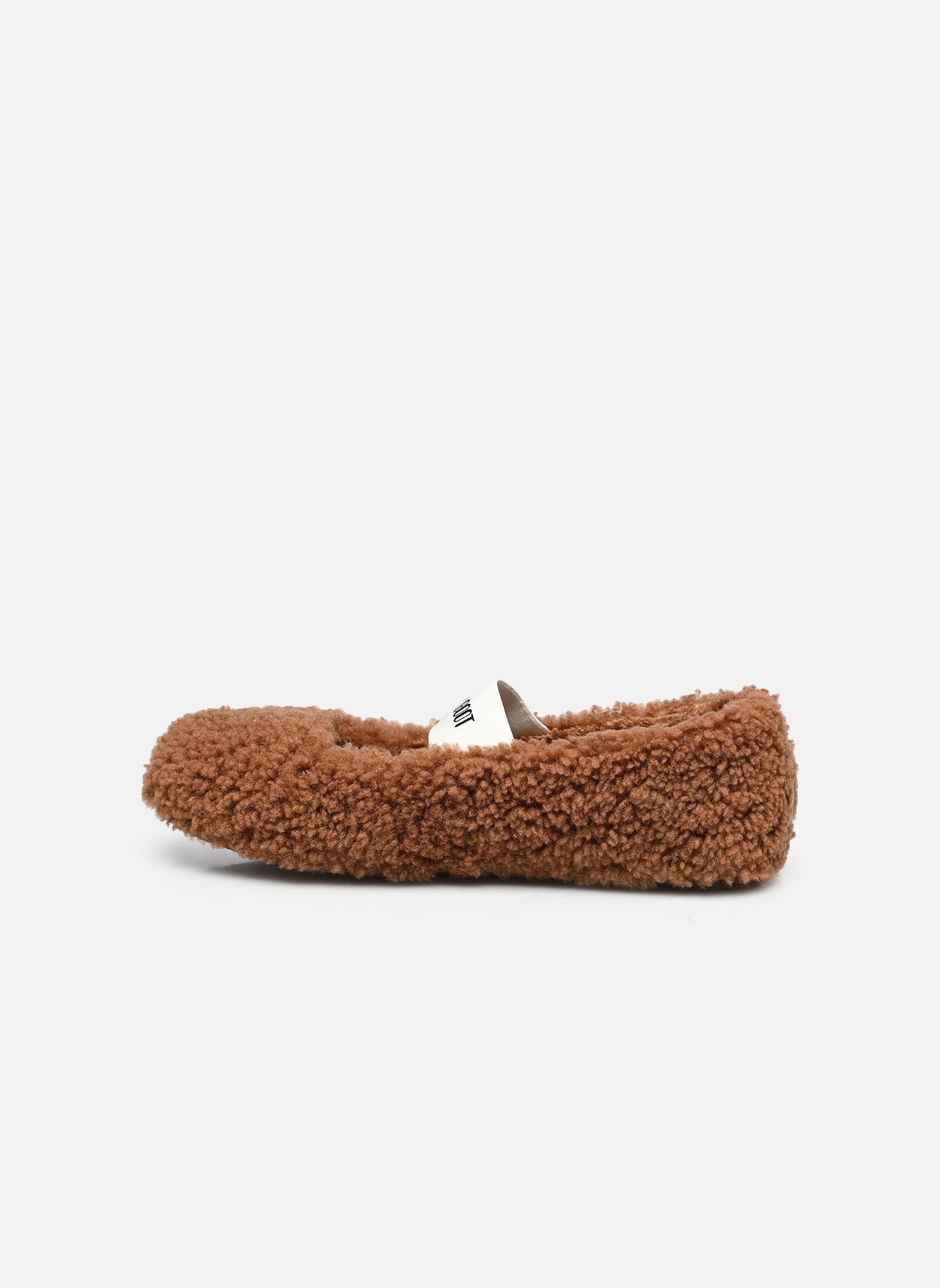 Klassische Ballerinas MB SHEARLING BALLERINA damen braun Moon Boot Klassische Ballerinas MB SHEARLING BALLERINA damen braun COGNAC