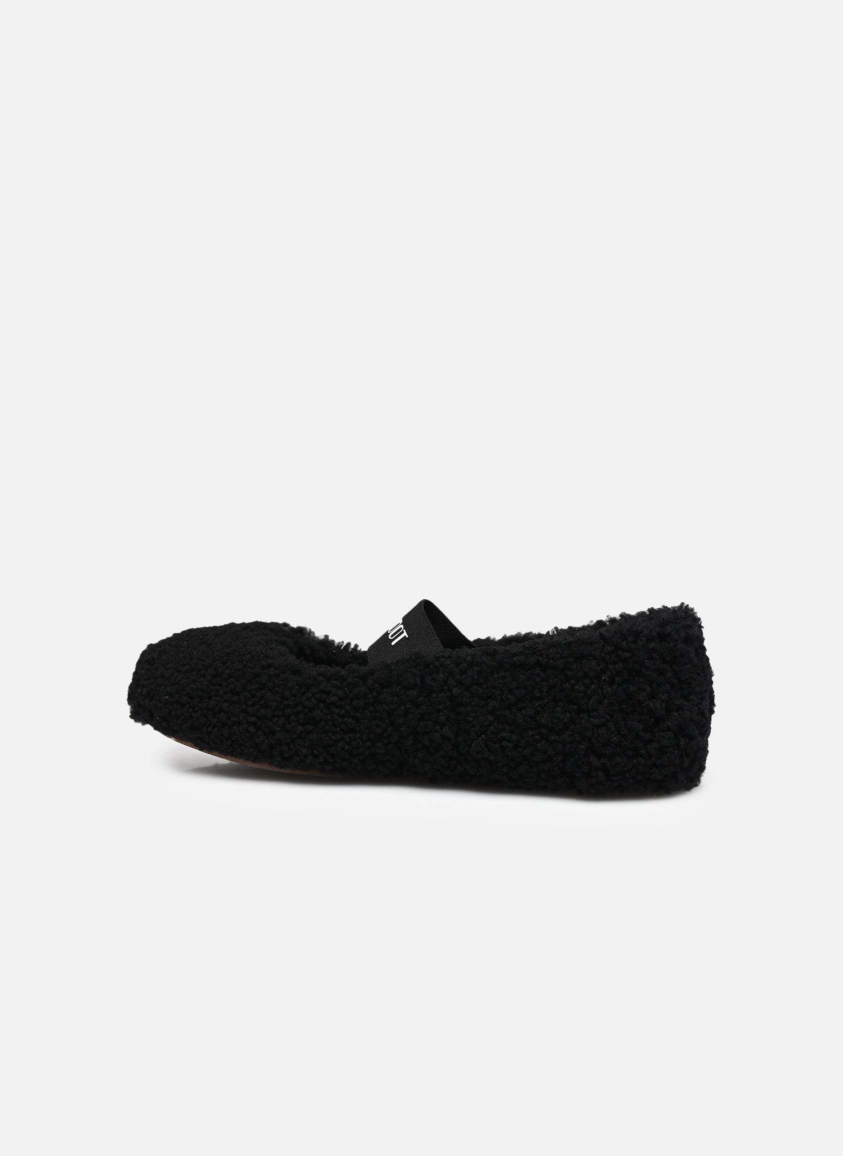 Ballerines classiques MB SHEARLING BALLERINA femme noir Moon Boot Ballerines classiques MB SHEARLING BALLERINA femme noir BLACK