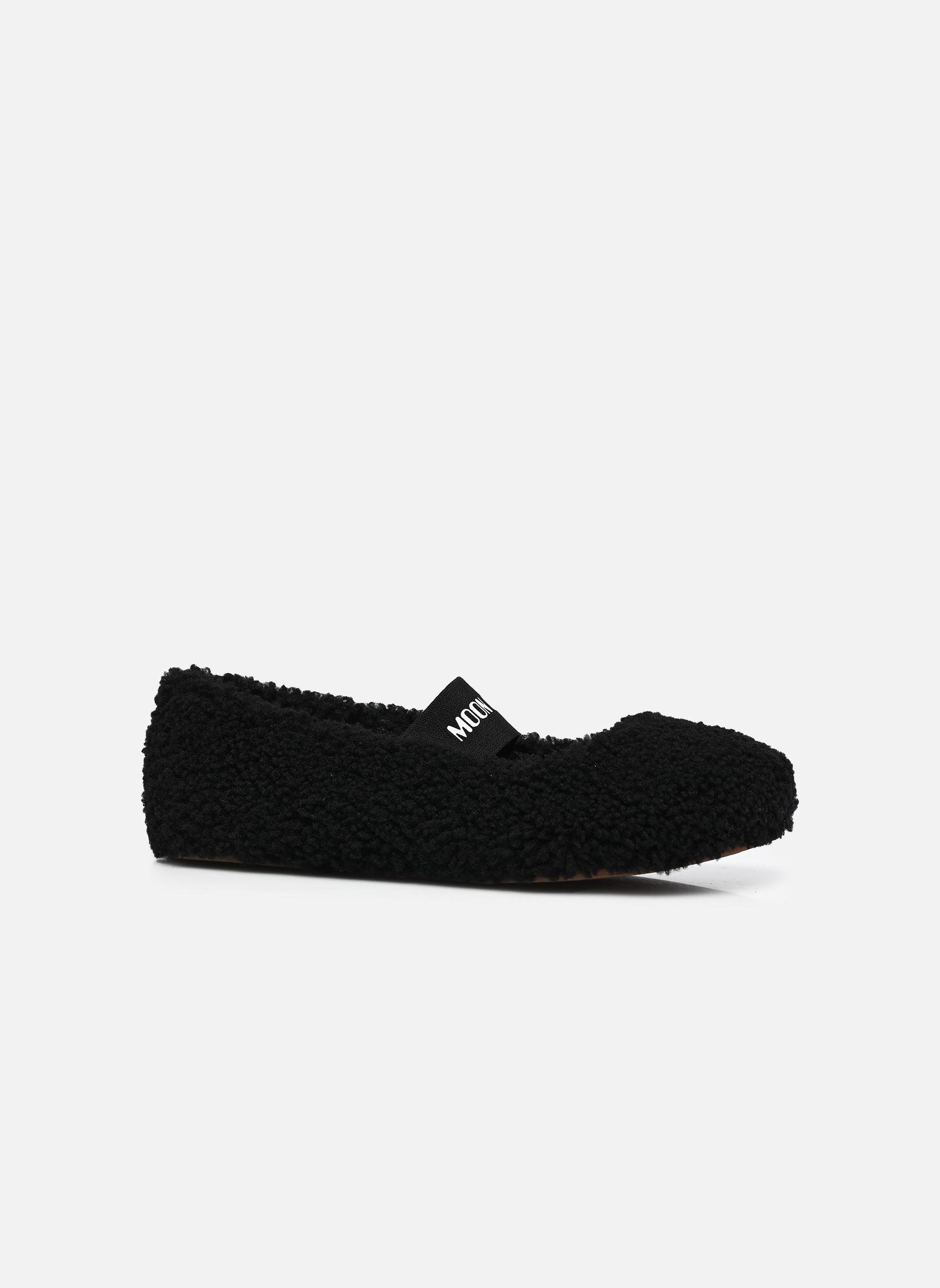 Ballerines classiques MB SHEARLING BALLERINA femme noir Moon Boot Ballerines classiques MB SHEARLING BALLERINA femme noir BLACK