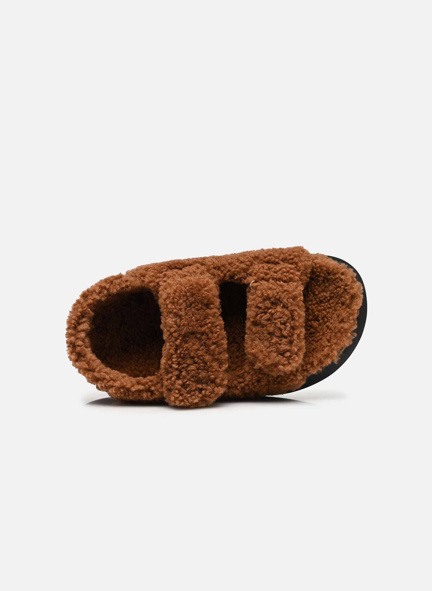 Pantoffels MB SHEARLING SANDAL dames bruin Moon Boot Pantoffels MB SHEARLING SANDAL dames bruin Cognac