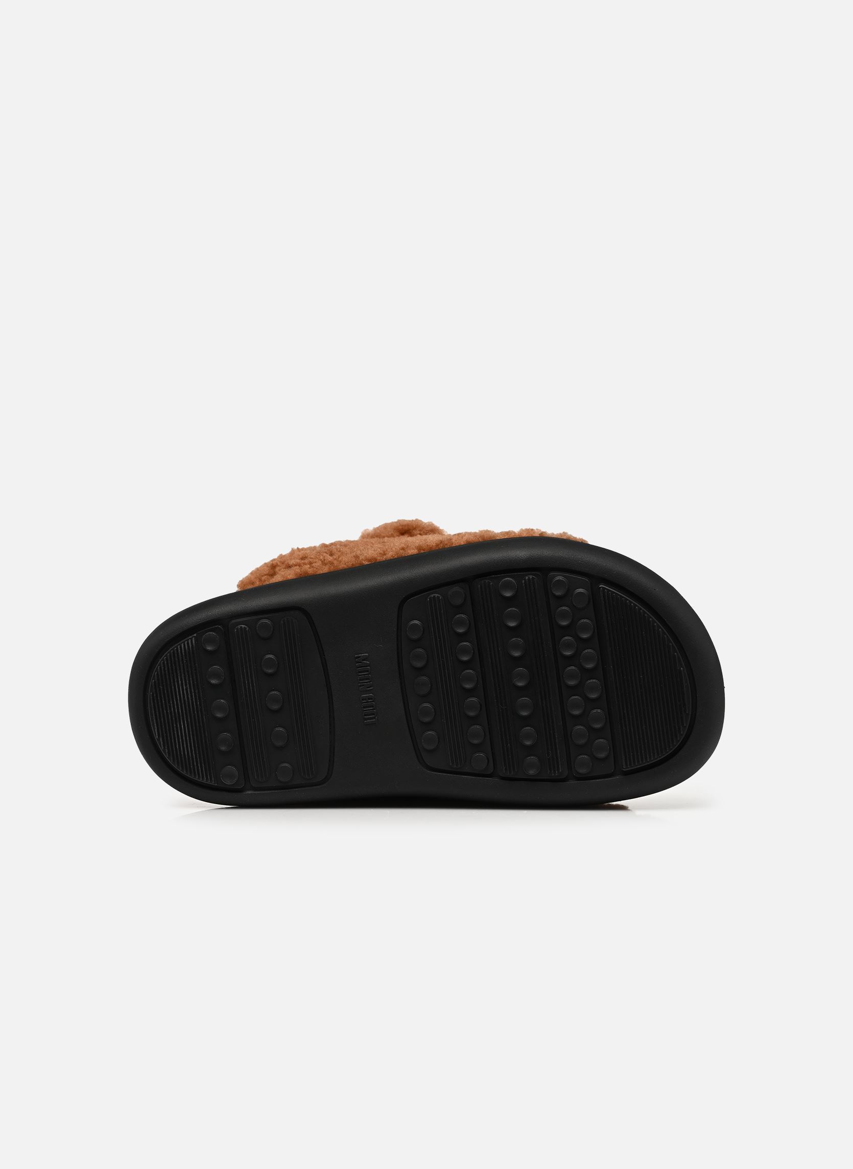 Pantoffels MB SHEARLING SANDAL dames bruin Moon Boot Pantoffels MB SHEARLING SANDAL dames bruin Cognac