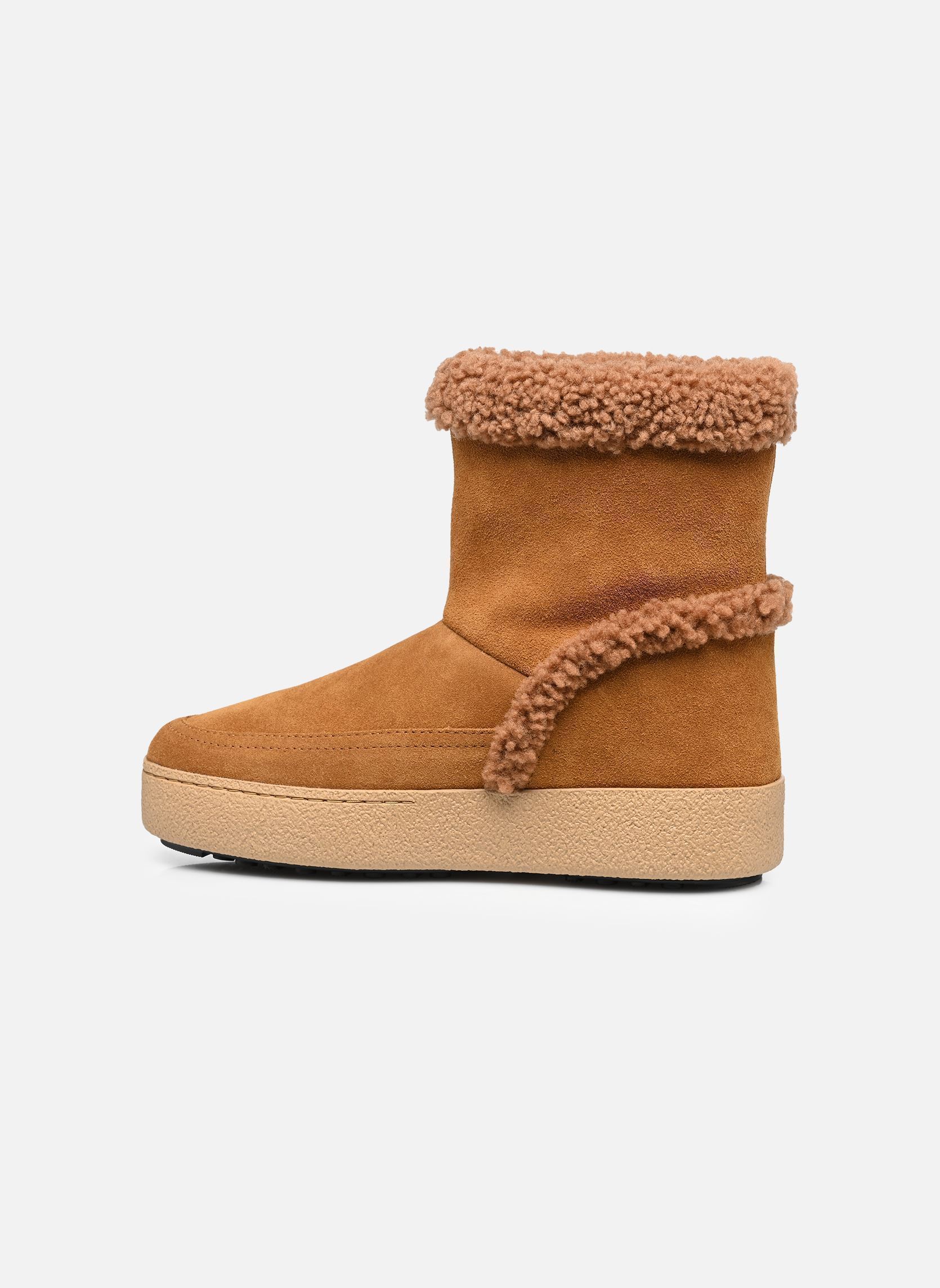 Bottines fourrées MB LTRACK TINA femme marron Moon Boot Bottines fourrées MB LTRACK TINA femme marron Cognac