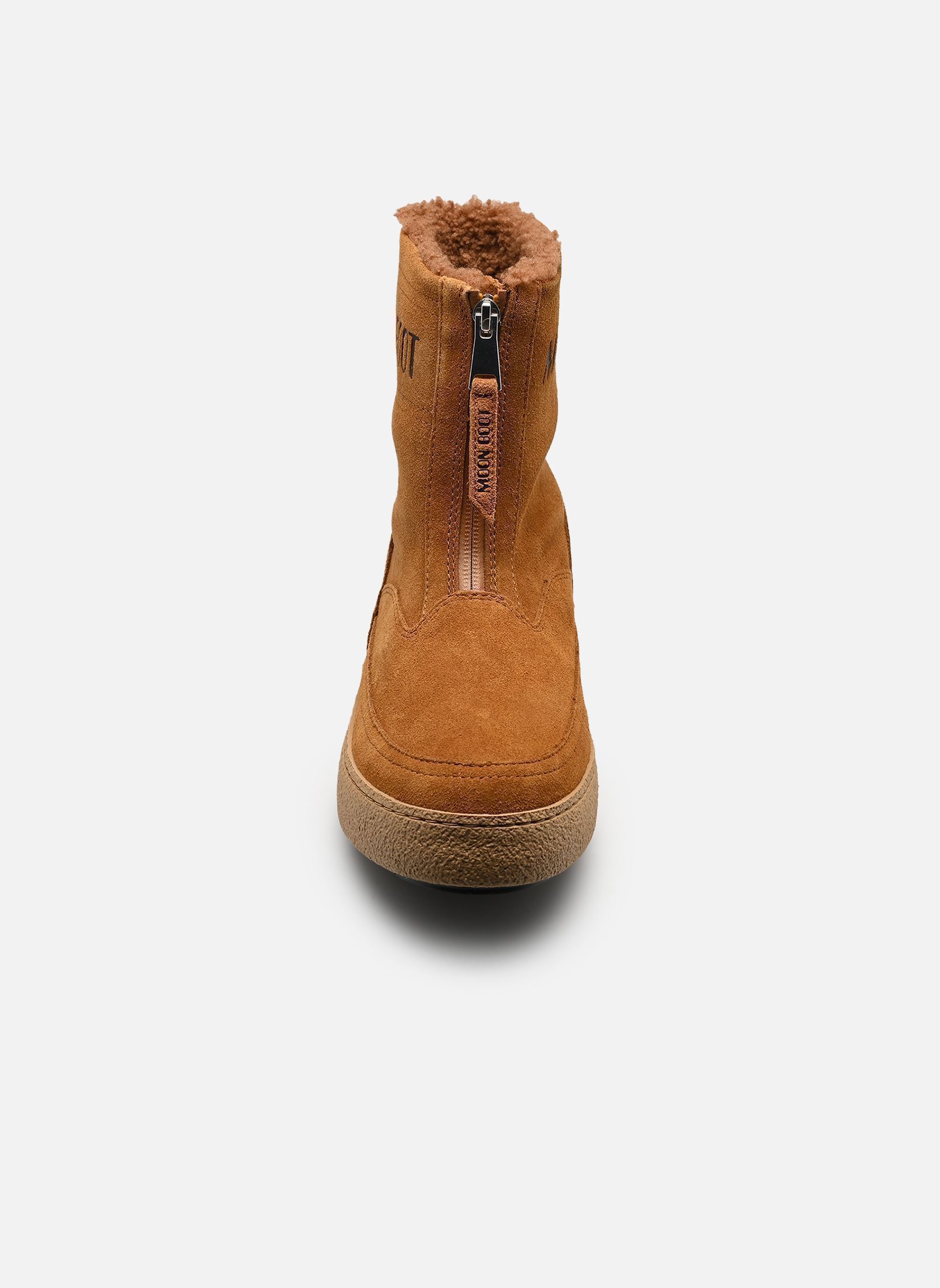Gefütterte Stiefeletten MB LTRACK LARA damen braun Moon Boot Gefütterte Stiefeletten MB LTRACK LARA damen braun Cognac