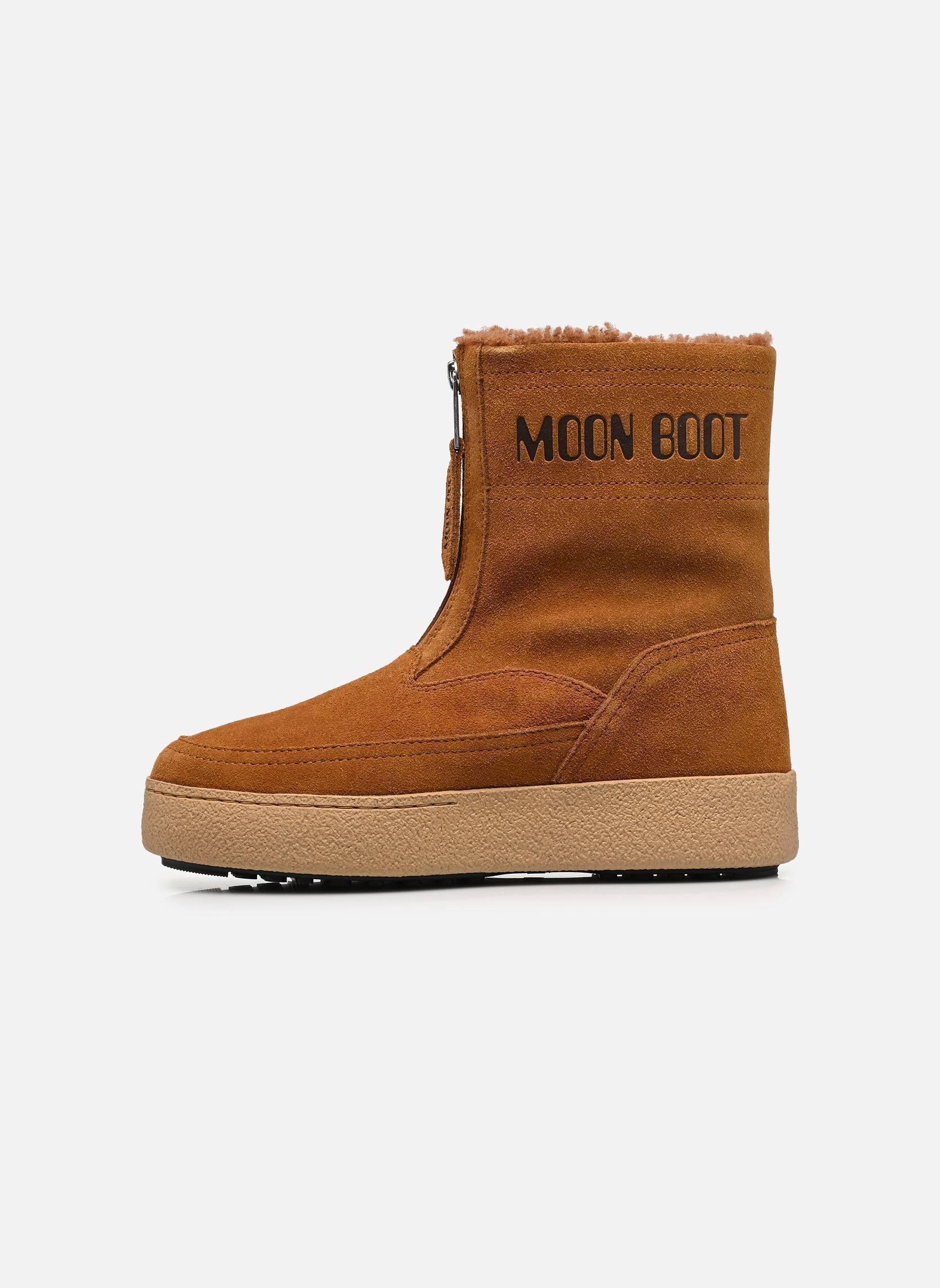 Gefütterte Stiefeletten MB LTRACK LARA damen braun Moon Boot Gefütterte Stiefeletten MB LTRACK LARA damen braun Cognac