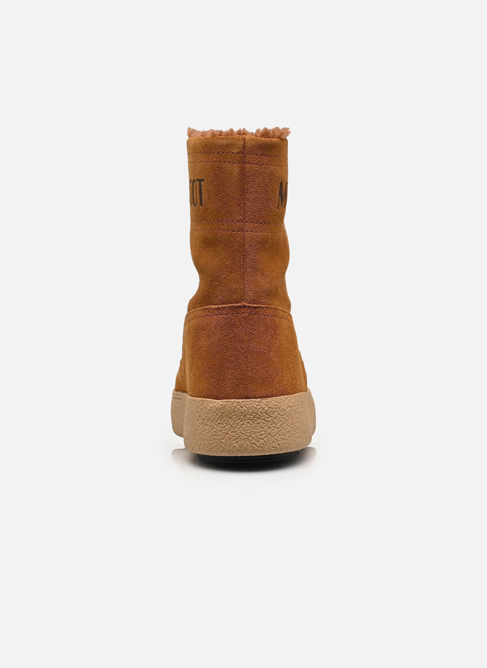 Gefütterte Stiefeletten MB LTRACK LARA damen braun Moon Boot Gefütterte Stiefeletten MB LTRACK LARA damen braun Cognac