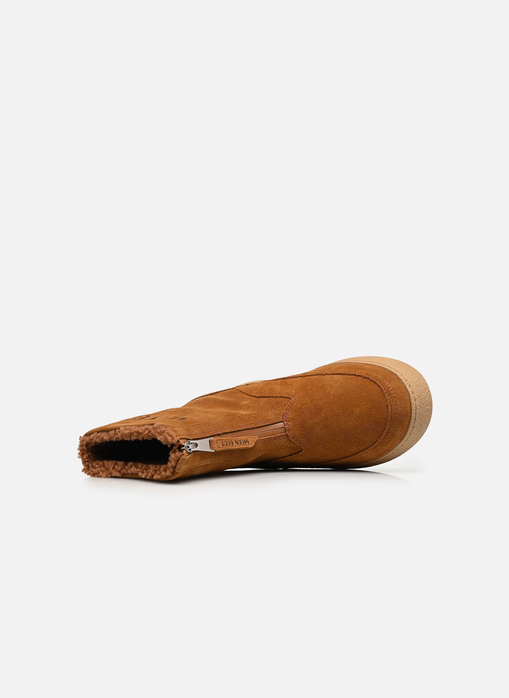 Gefütterte Stiefeletten MB LTRACK LARA damen braun Moon Boot Gefütterte Stiefeletten MB LTRACK LARA damen braun Cognac