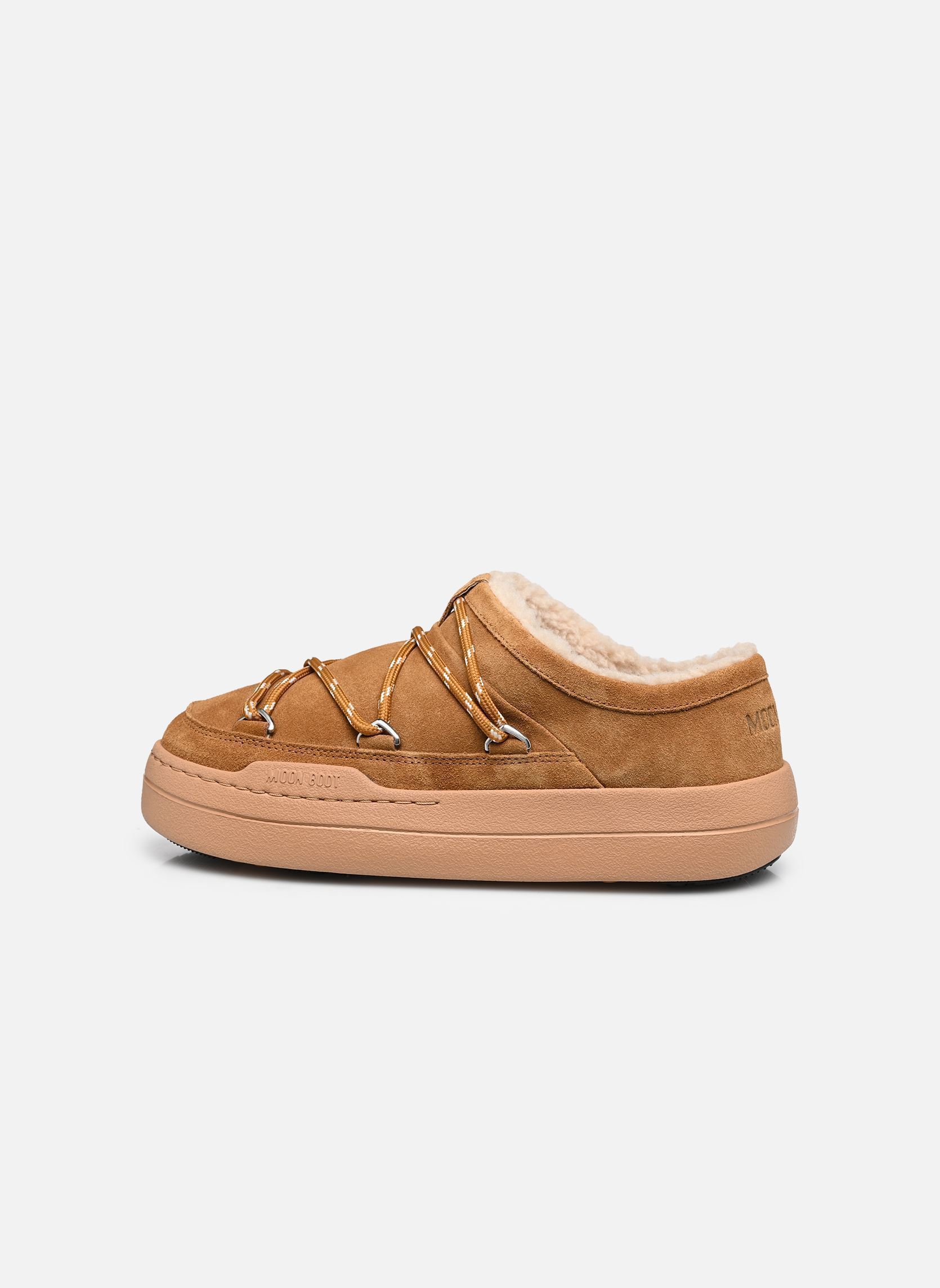 Pantoffels MB PARK SLIPPER dames bruin Moon Boot Pantoffels MB PARK SLIPPER dames bruin Cognac