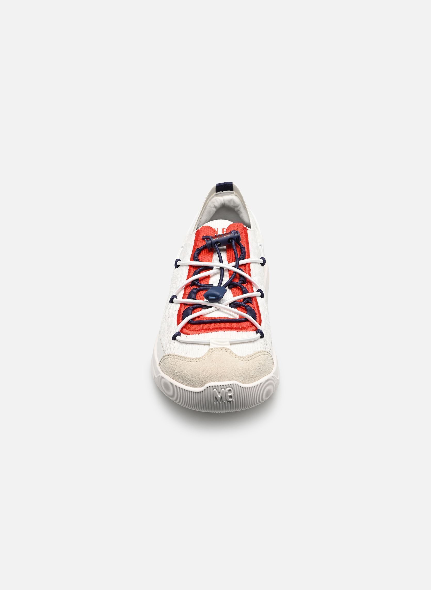 Sneaker MB MOONLIGHT damen weiß Moon Boot Sneaker MB MOONLIGHT damen weiß WHITE/MOON BLUE/MOON RED