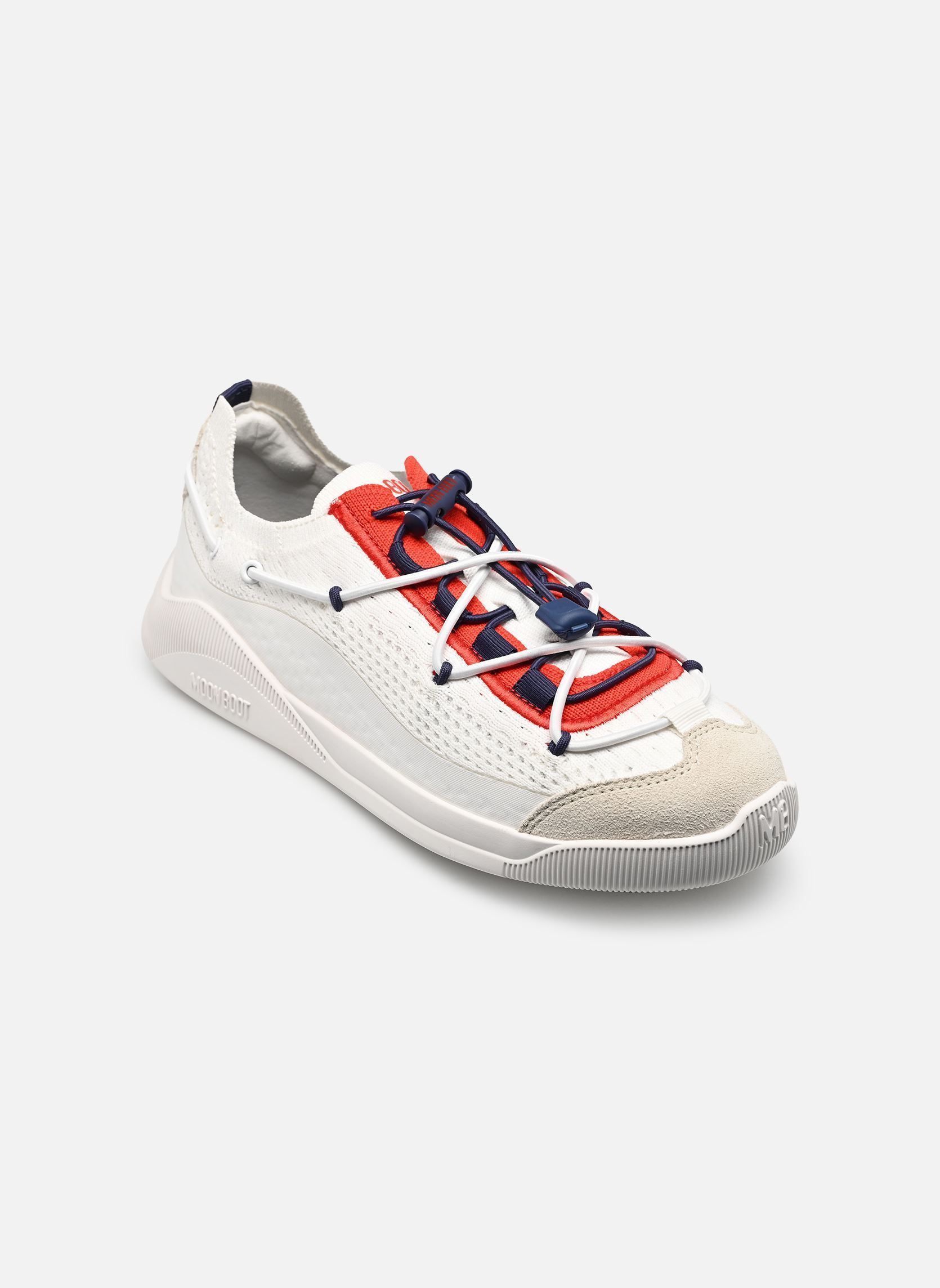 Sneaker MB MOONLIGHT damen weiß Moon Boot Sneaker MB MOONLIGHT damen weiß WHITE/MOON BLUE/MOON RED