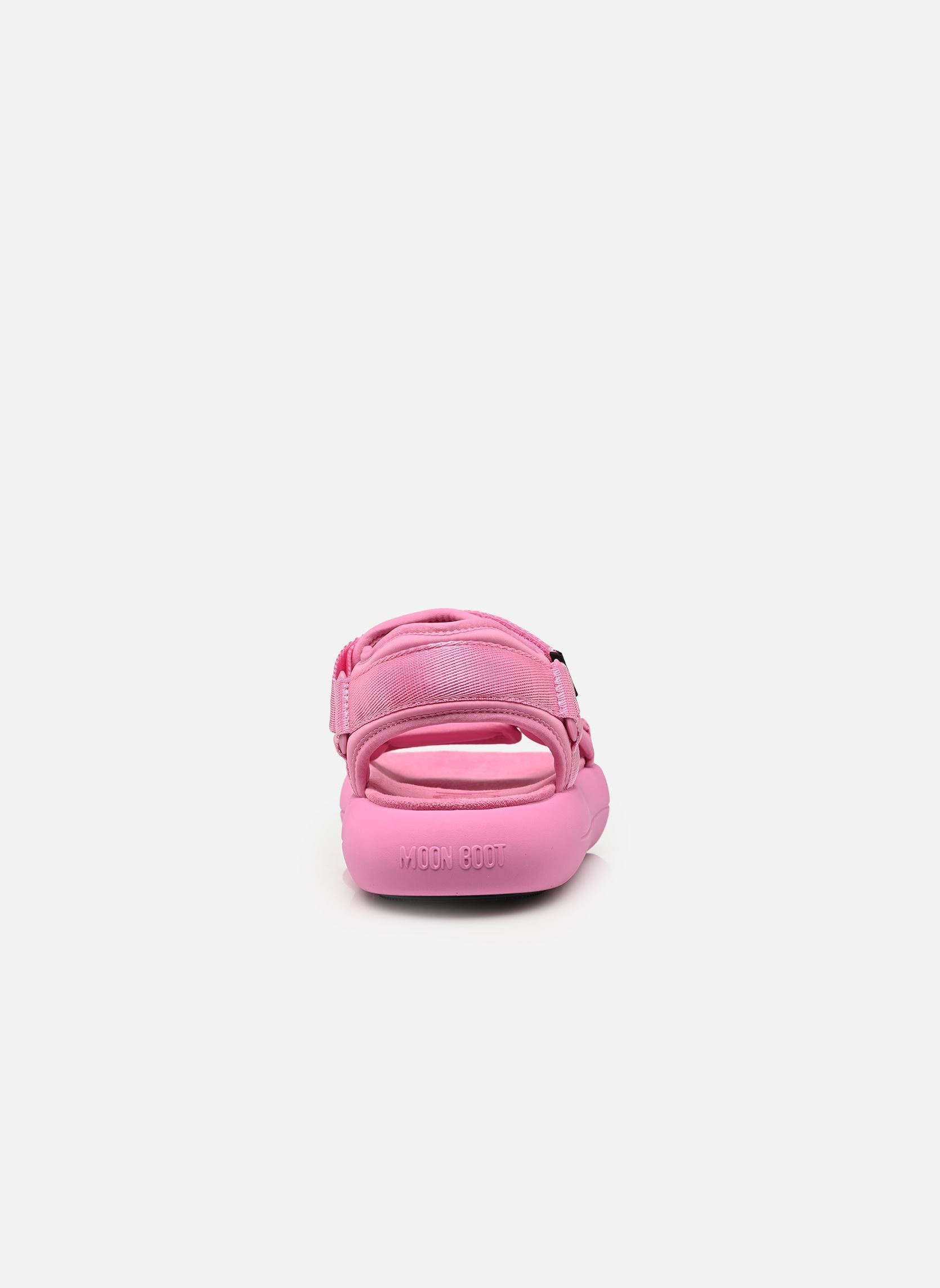 Sandales plates MB SUPER SANDAL femme rose Moon Boot Sandales plates MB SUPER SANDAL femme rose GUM