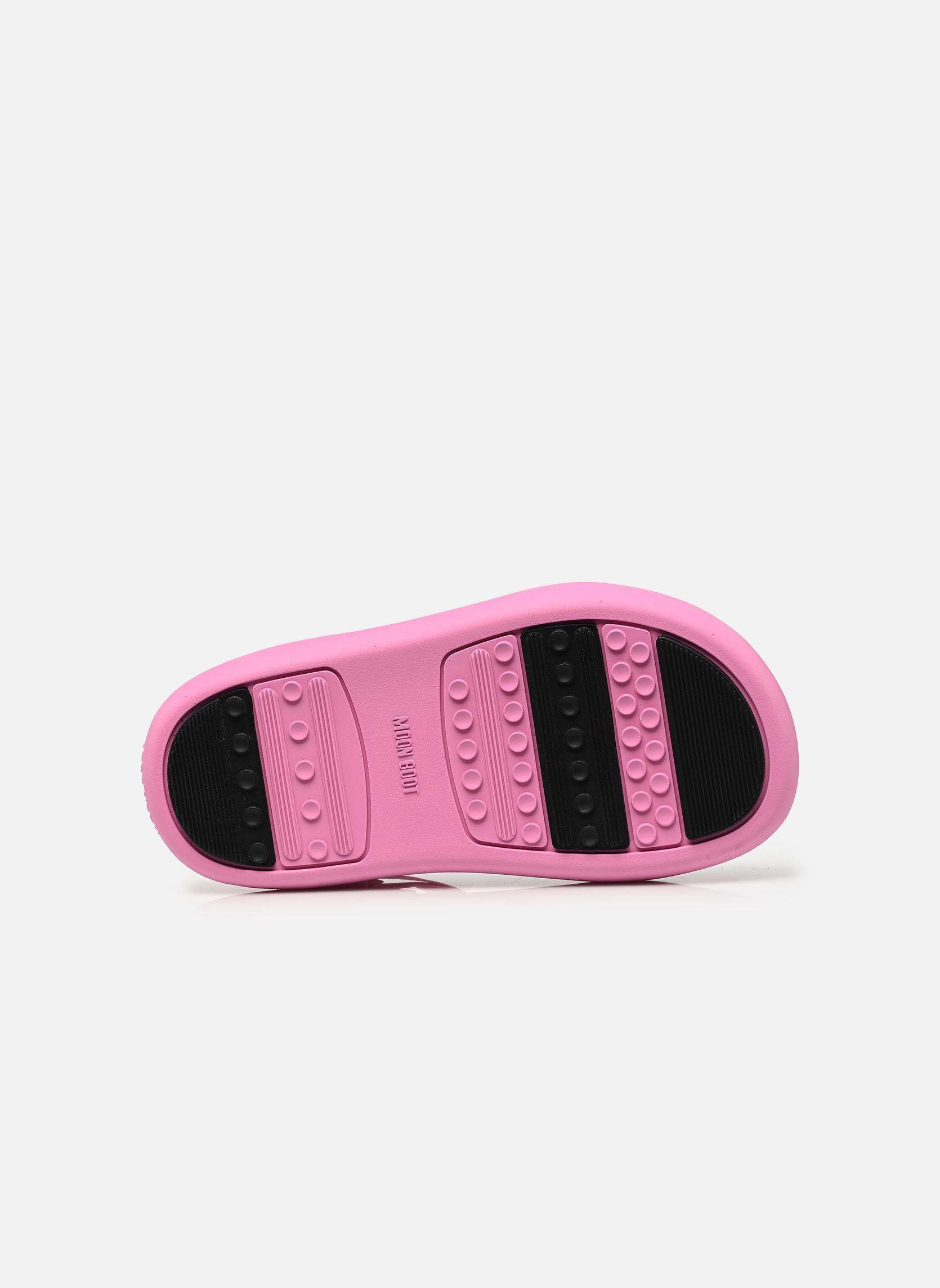 Sandales plates MB SUPER SANDAL femme rose Moon Boot Sandales plates MB SUPER SANDAL femme rose GUM