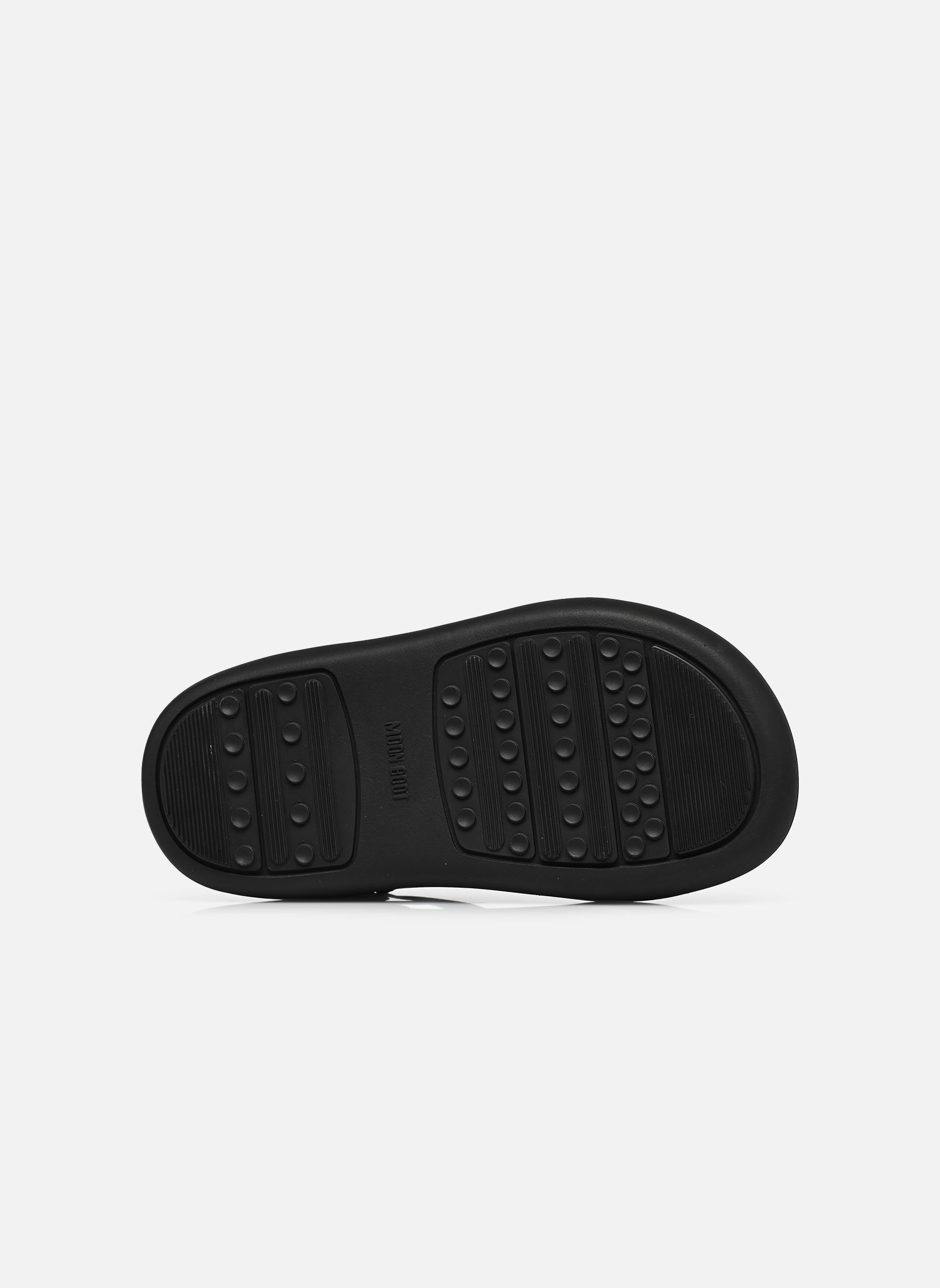 Sandales plates MB SUPER SANDAL femme noir Moon Boot Sandales plates MB SUPER SANDAL femme noir Black