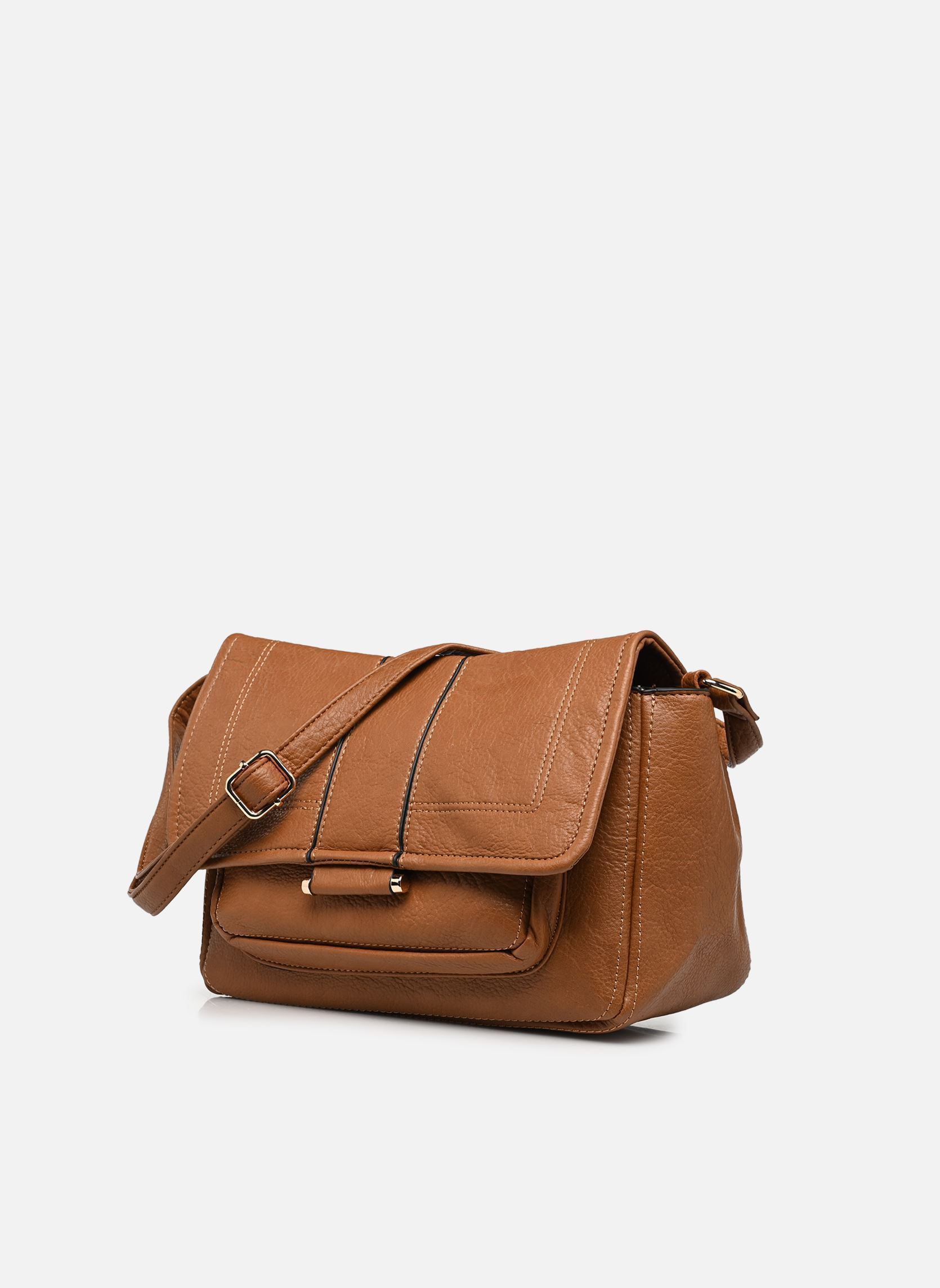 Schoudertassen sac Badou dames bruin MADE BY Schoudertassen sac Badou dames bruin CAMEL