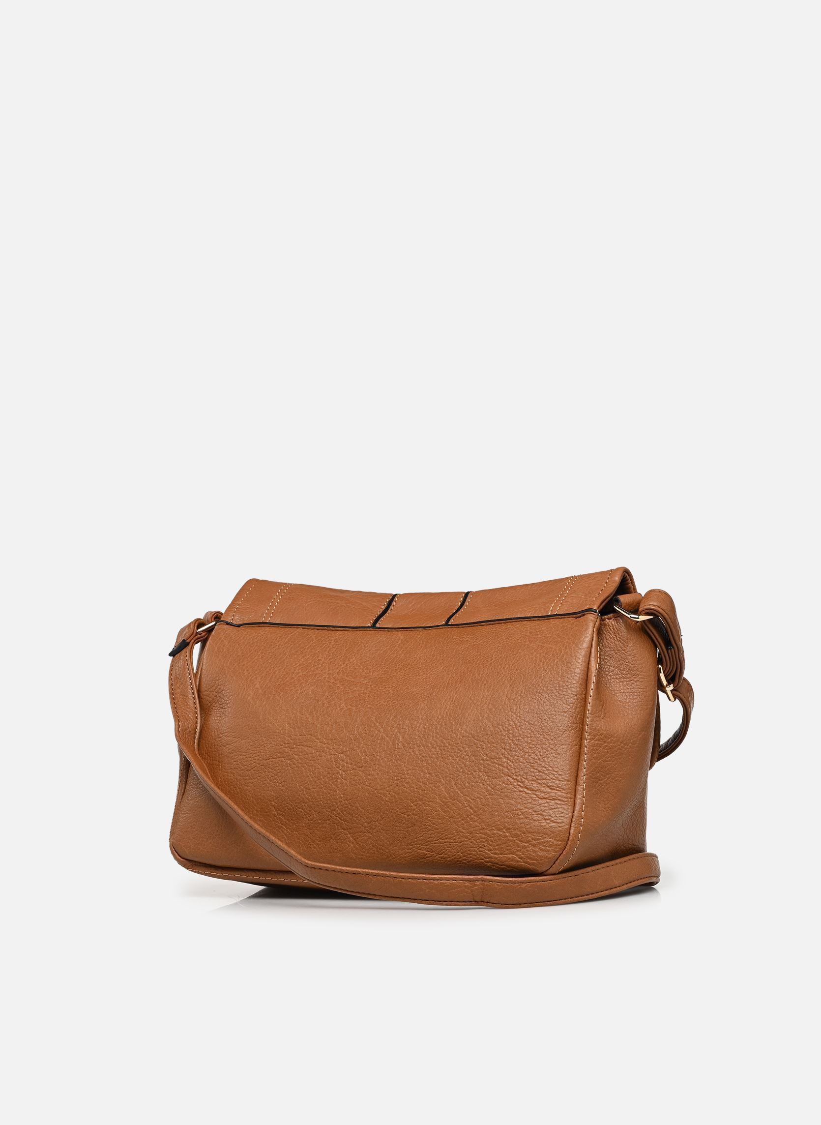 Schoudertassen sac Badou dames bruin MADE BY Schoudertassen sac Badou dames bruin CAMEL
