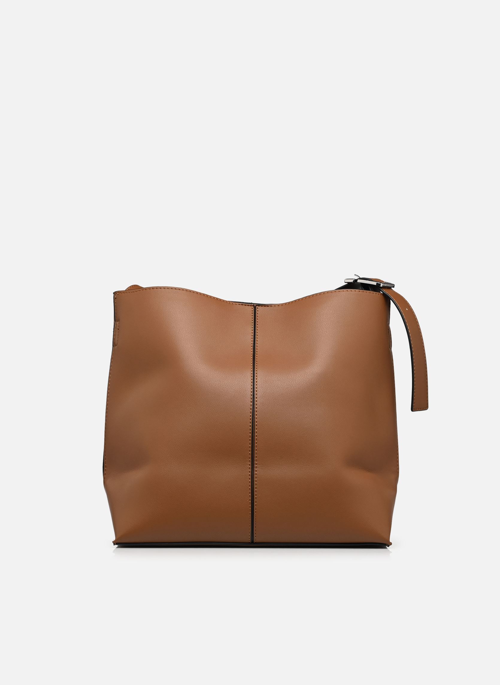 Schoudertassen sac Bahobo dames bruin MADE BY Schoudertassen sac Bahobo dames bruin COGNAC
