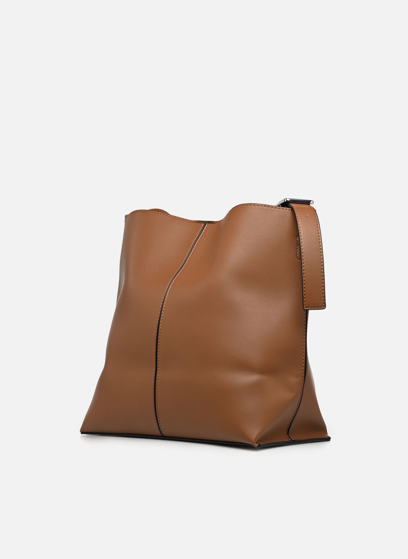 Schoudertassen sac Bahobo dames bruin MADE BY Schoudertassen sac Bahobo dames bruin COGNAC
