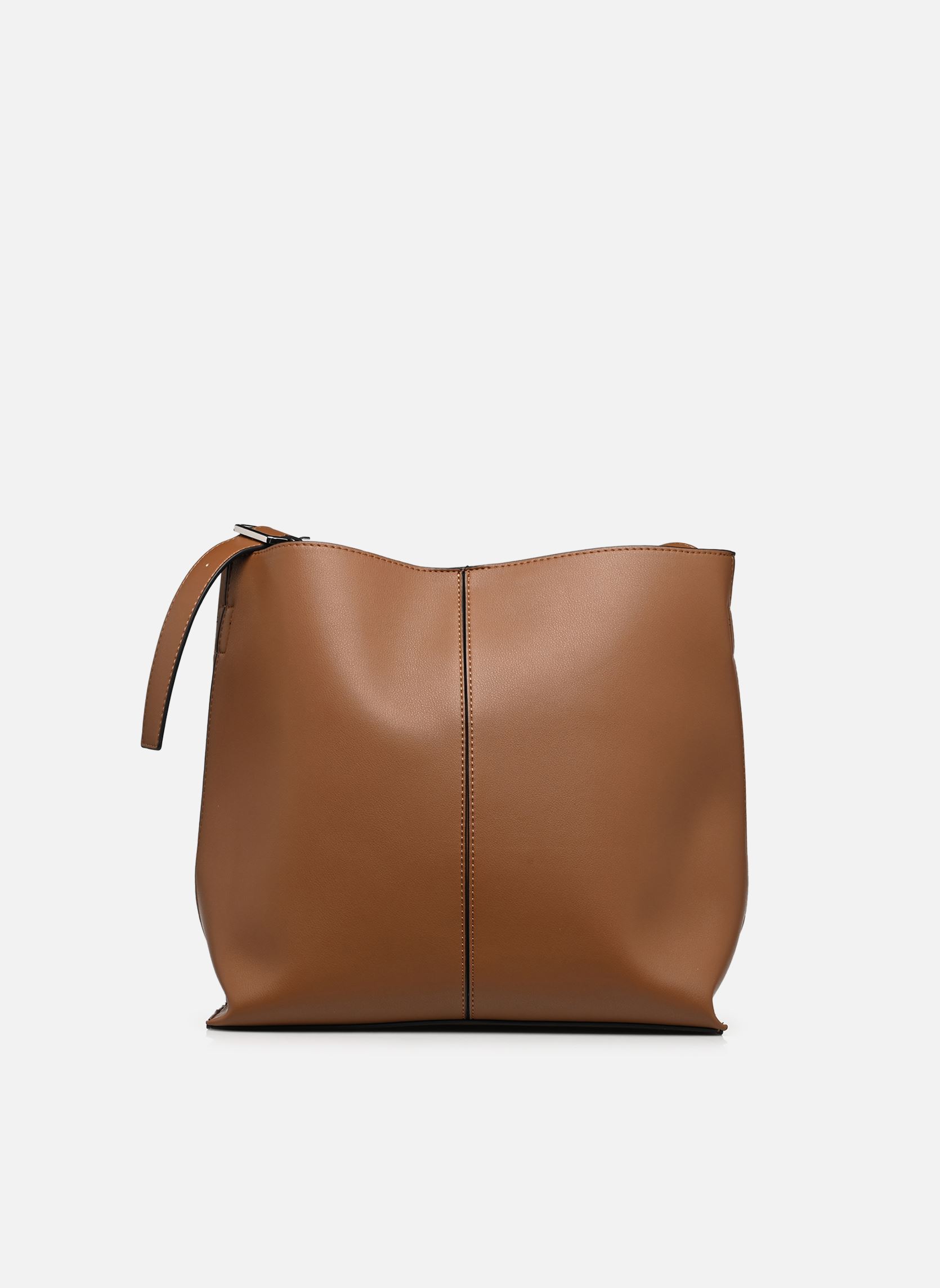 Schoudertassen sac Bahobo dames bruin MADE BY Schoudertassen sac Bahobo dames bruin COGNAC