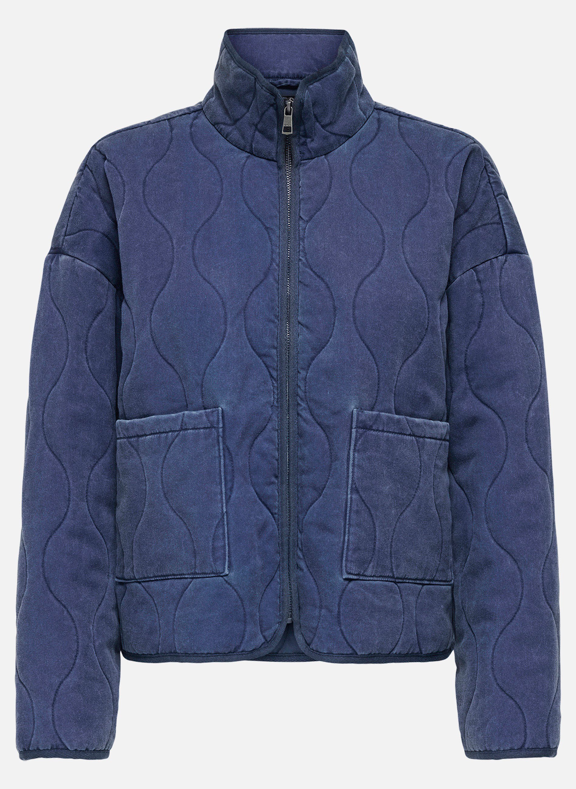 Blouson En Jeans Bleu Enfant Taille 8 Ans - Marque In Extenso, Occasion Très Bon état, Fabriqué En France, Fermeture Zip